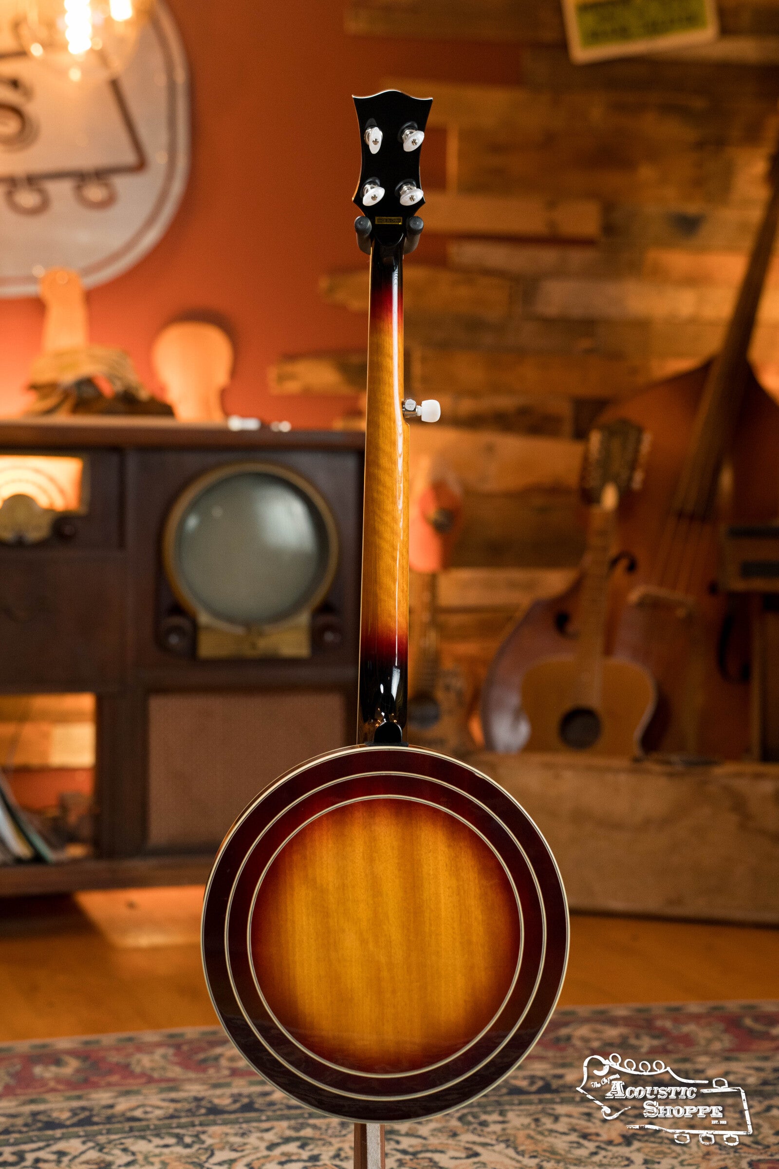 Gold Tone OB-2 Bowtie Mastertone Vintage Sunburst 5-String Resonator Banjo #0618