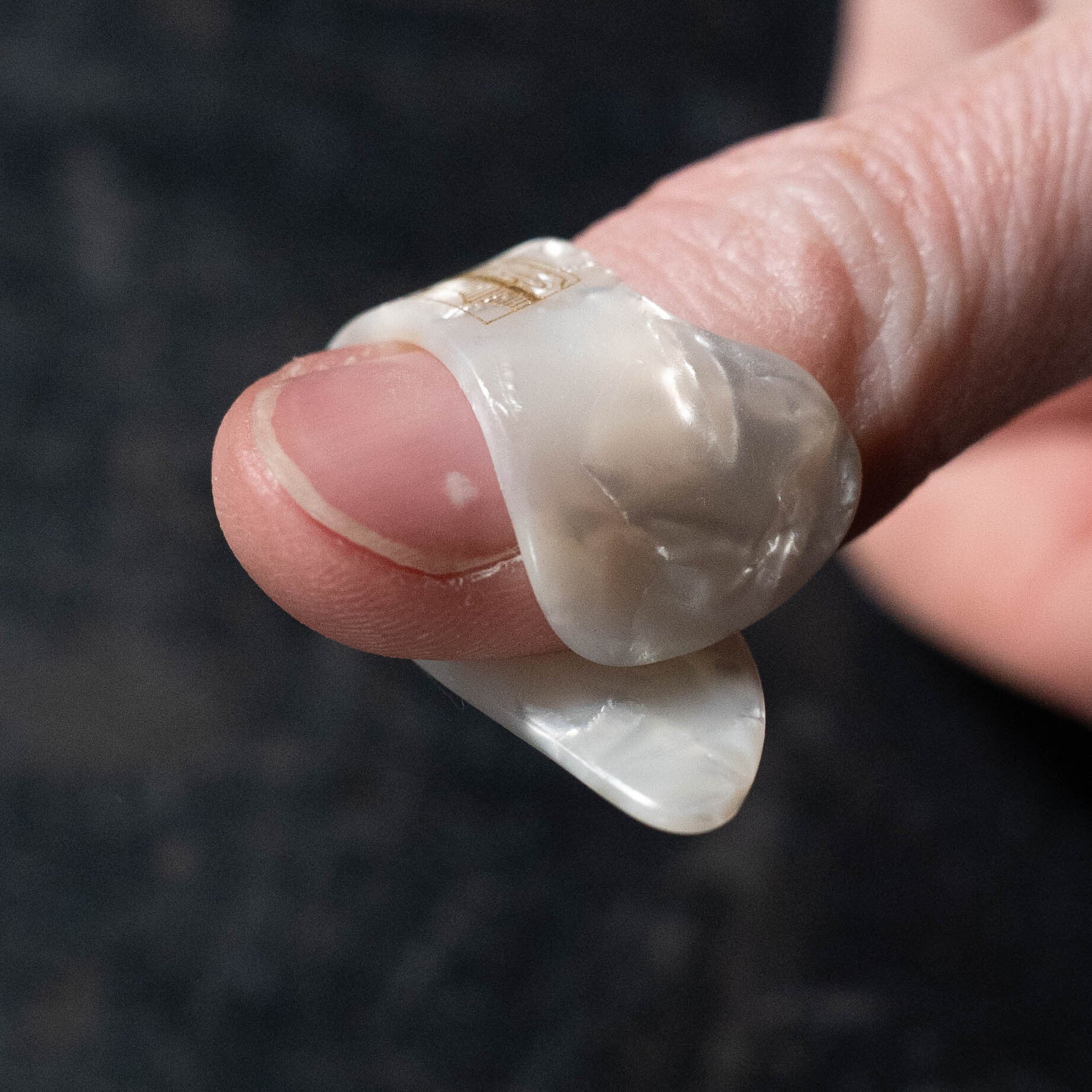 Golden Gate GP-8 Pearl Thumb Pick - LARGE & Extra Thick