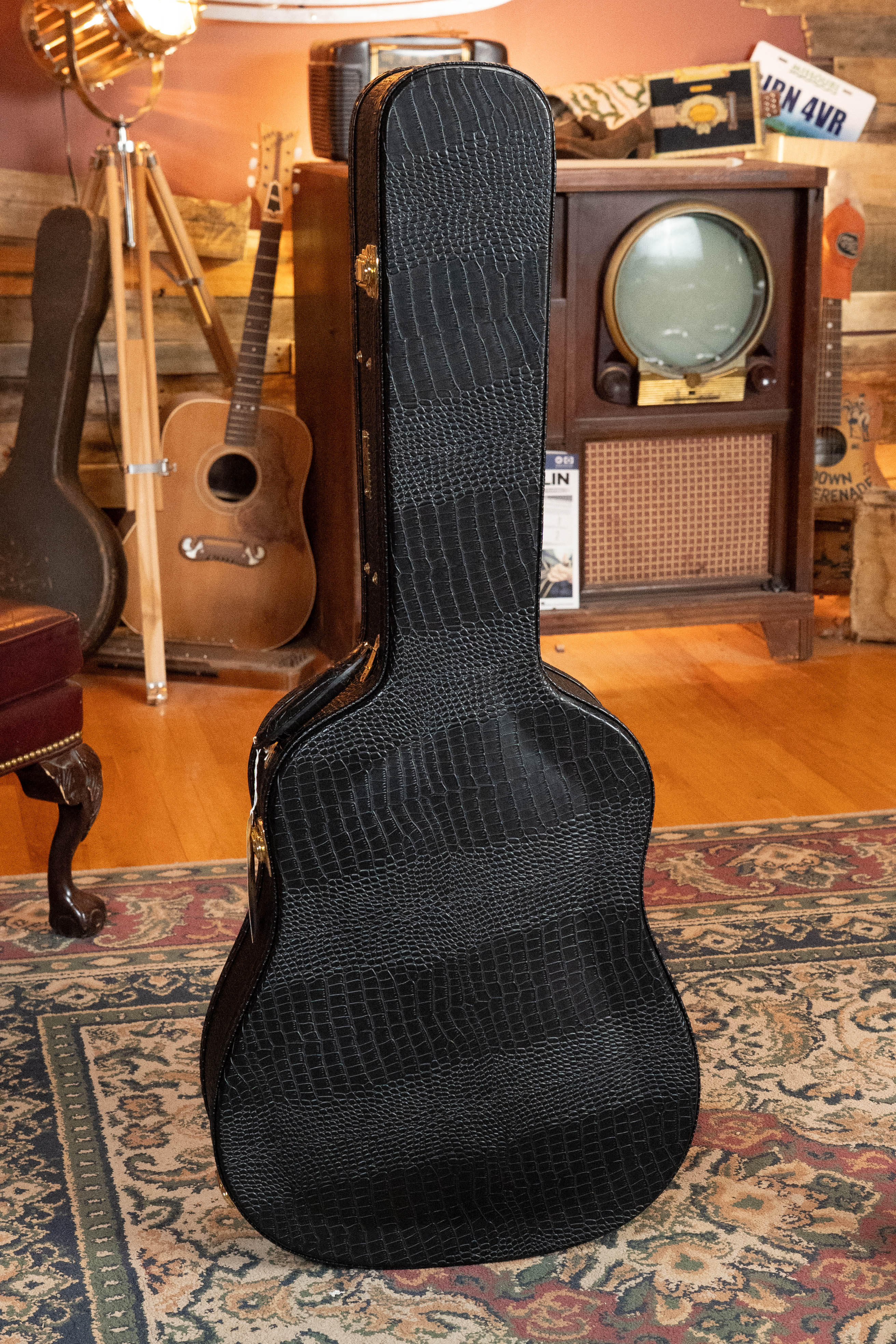 Guild D-55E Sitka/Rosewood Antique Burst Cutaway Dreadnought Guitar w/LR Baggs Pickup #0987