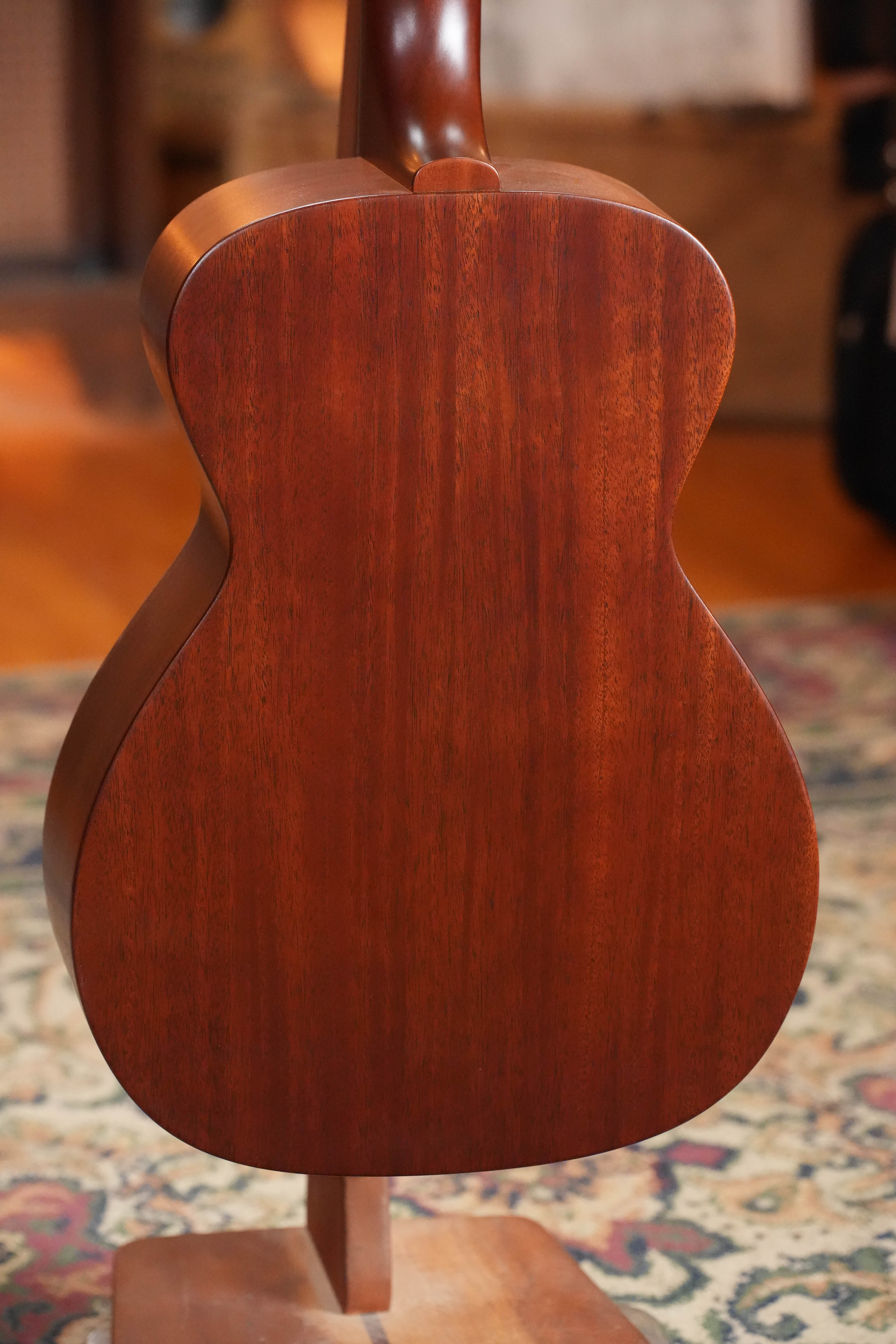 Guild M-20 Natural All African Mahogany Concert Acoustic Guitar #0317