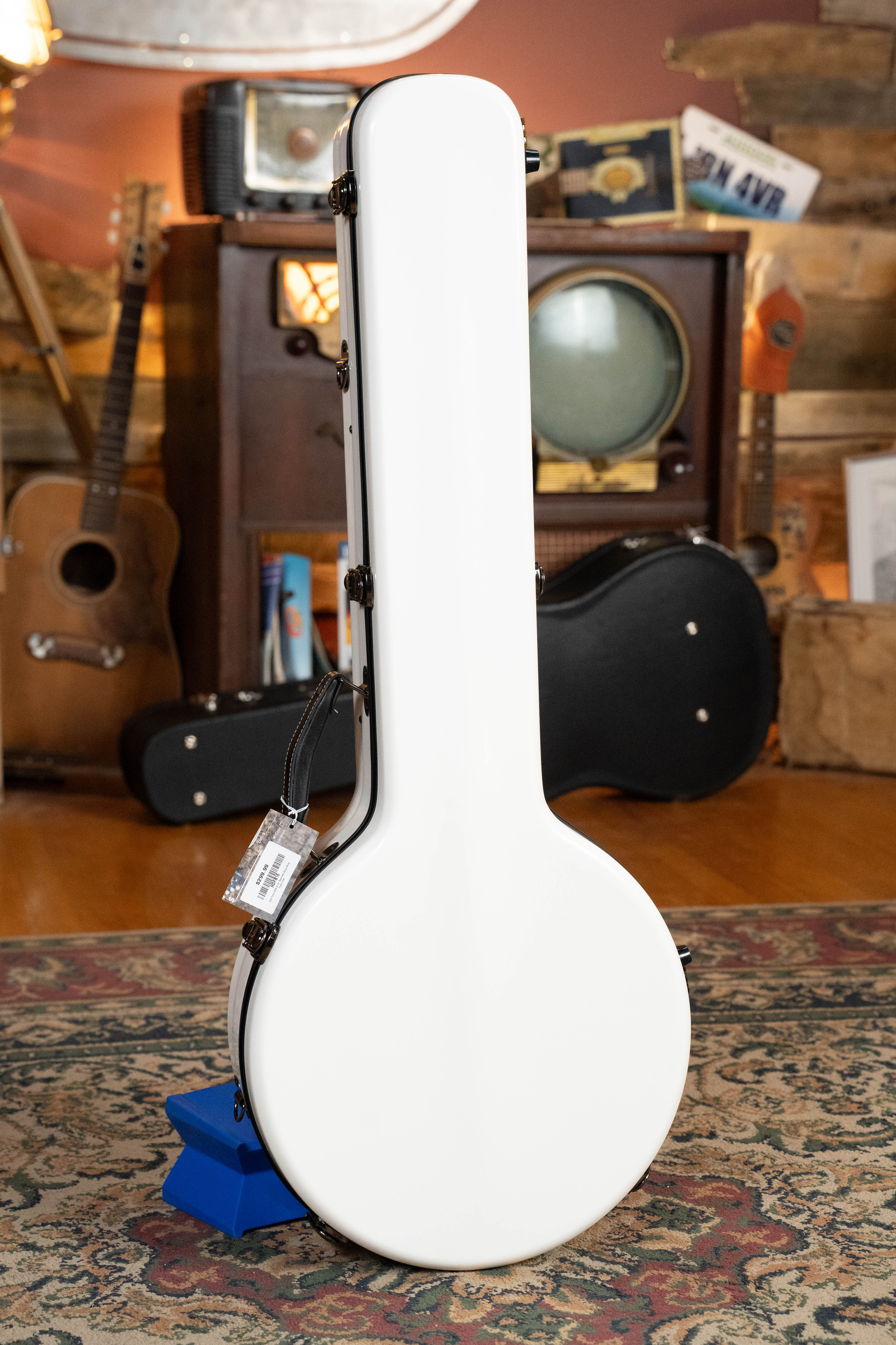 Gold Tone HDFB16 14" Resonator Banjo White Flight Case