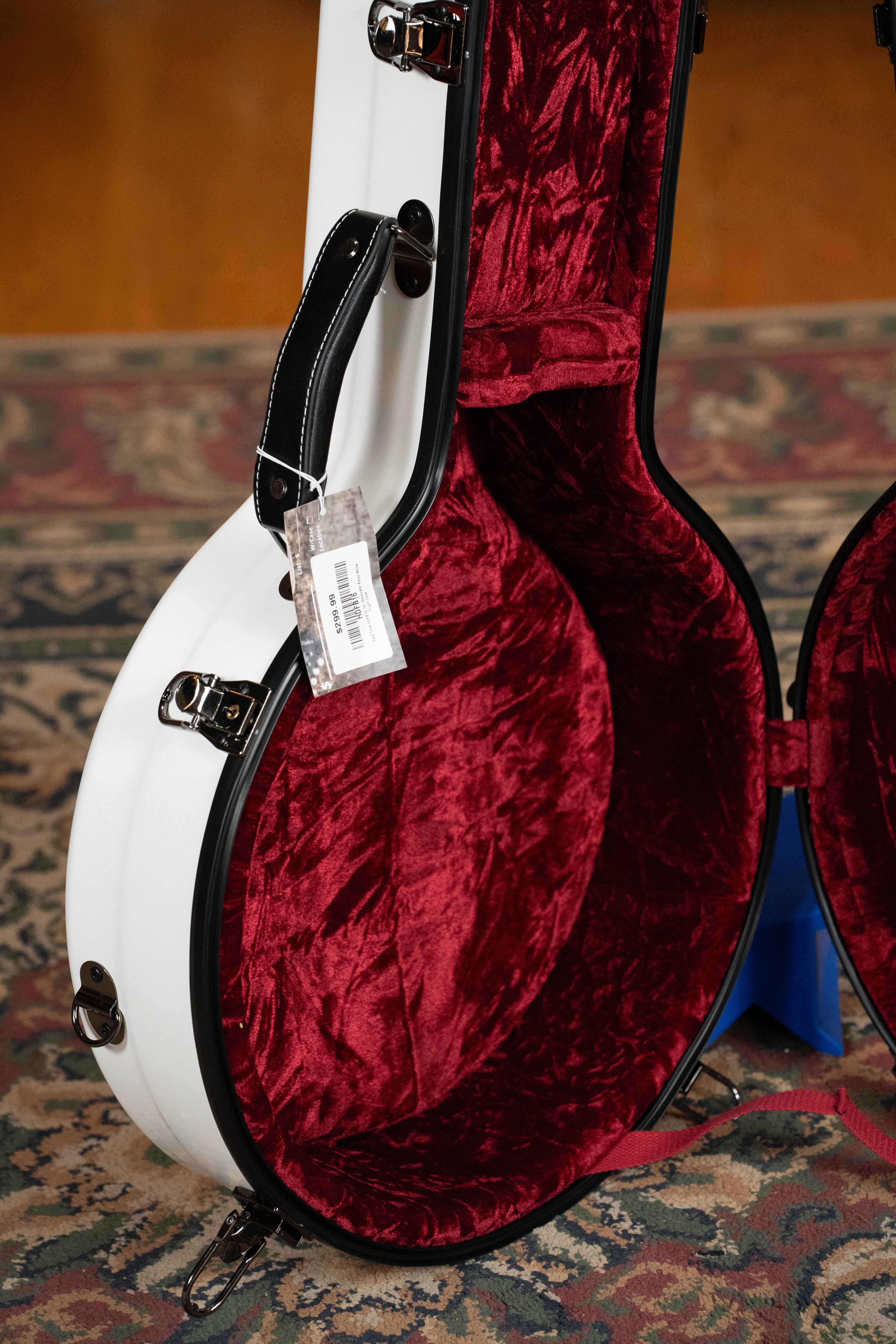 Gold Tone HDFB16 14" Resonator Banjo White Flight Case