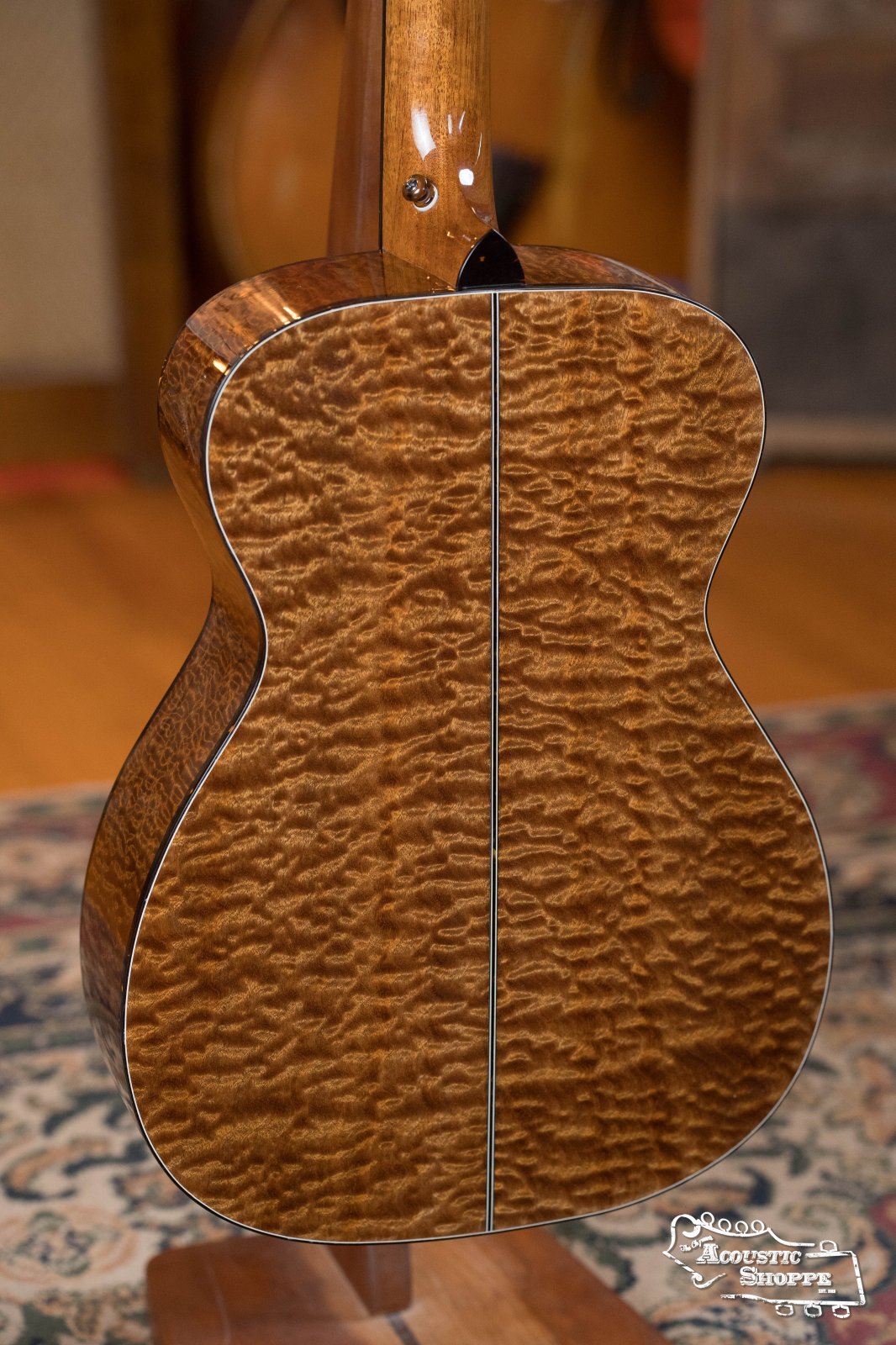 Hinde Adirondack/Quilted Sapele OO 14-Fret Acoustic Guitar #6