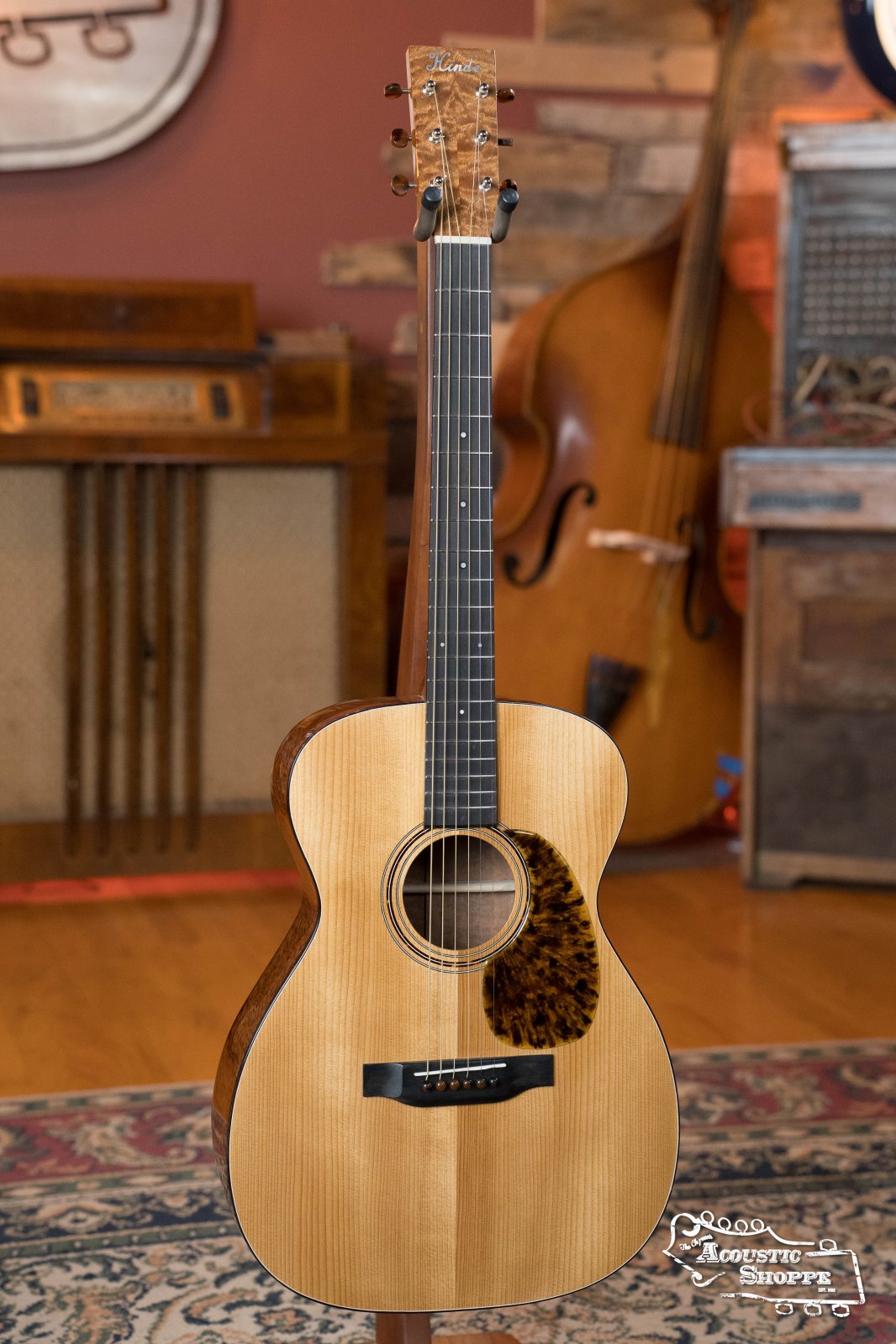 Hinde Adirondack/Quilted Sapele OO 14-Fret Acoustic Guitar #6