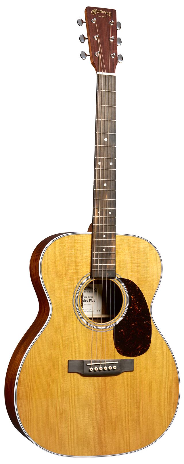 PRE-ORDER DEPOSIT ONLY *New 2026 Model* Martin OOOE Retro Plus Road Series Torrefied Spruce/Granadillo OOO Guitar w/LR Baggs Electronics