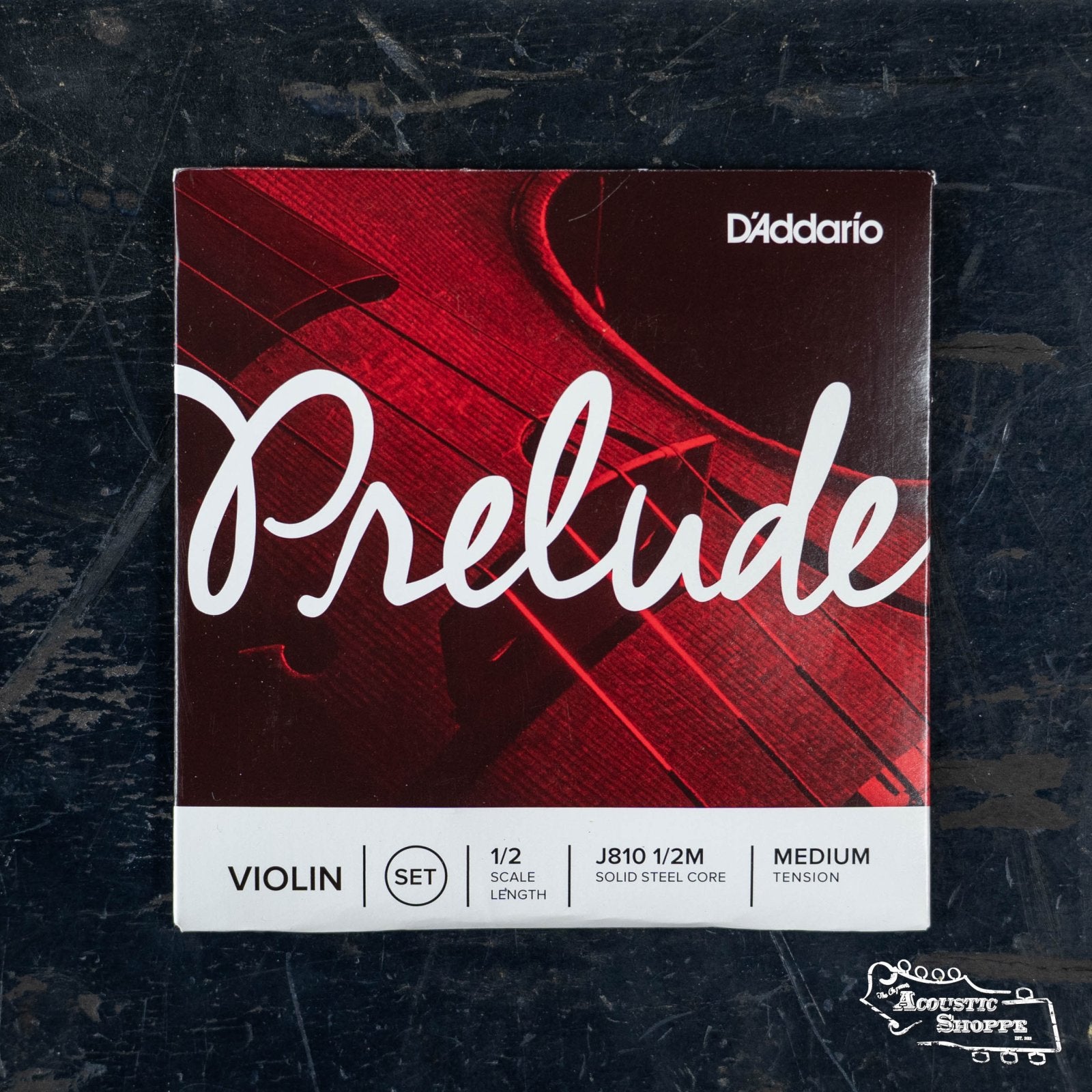 D'Addario J810 1/2M Prelude Violin String Set, 1/2 Scale, Medium Tension