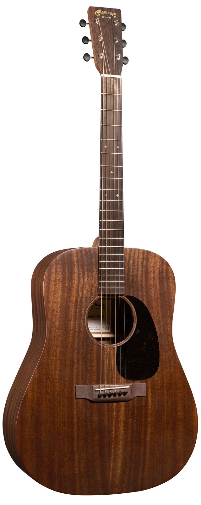 PRE-ORDER DEPOSIT ONLY *New 2026 NAMM Model* Martin D-10E Retro Road Series All Sapele Dreadnought Guitar w/Martin Electronics