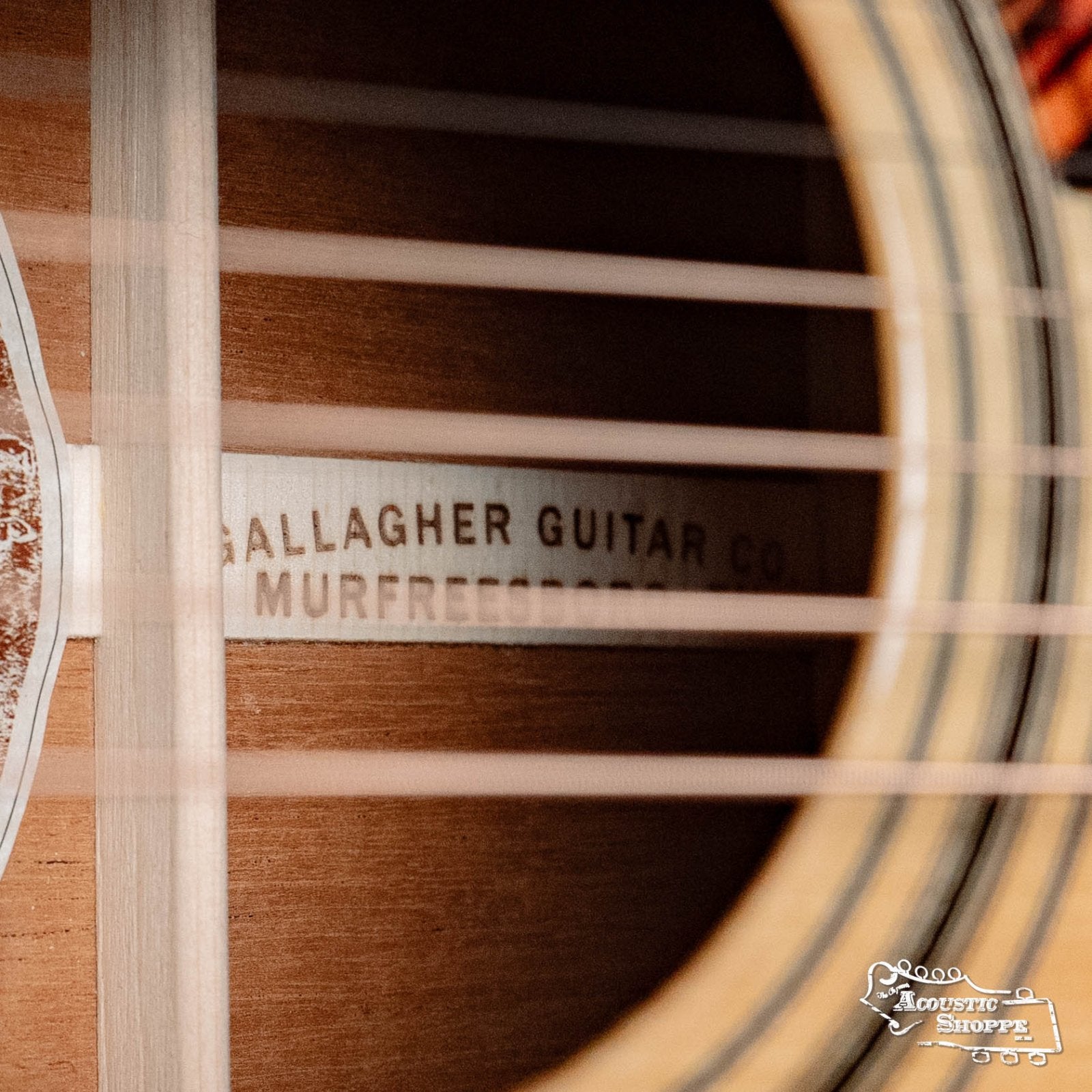 (Used) Gallagher Josh Rinkel Signature Model Adirondack/Mahogany Acoustic Dreadnought Guitar #4073