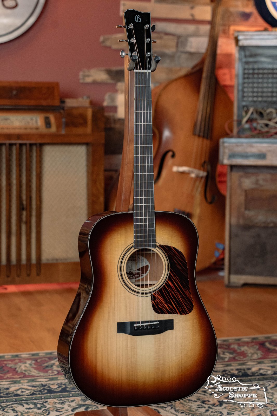 (Used) Gallagher Josh Rinkel Signature Model Adirondack/Mahogany Acoustic Dreadnought Guitar #4073