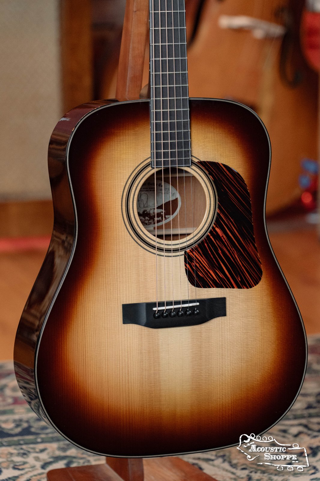 (Used) Gallagher Josh Rinkel Signature Model Adirondack/Mahogany Acoustic Dreadnought Guitar #4073