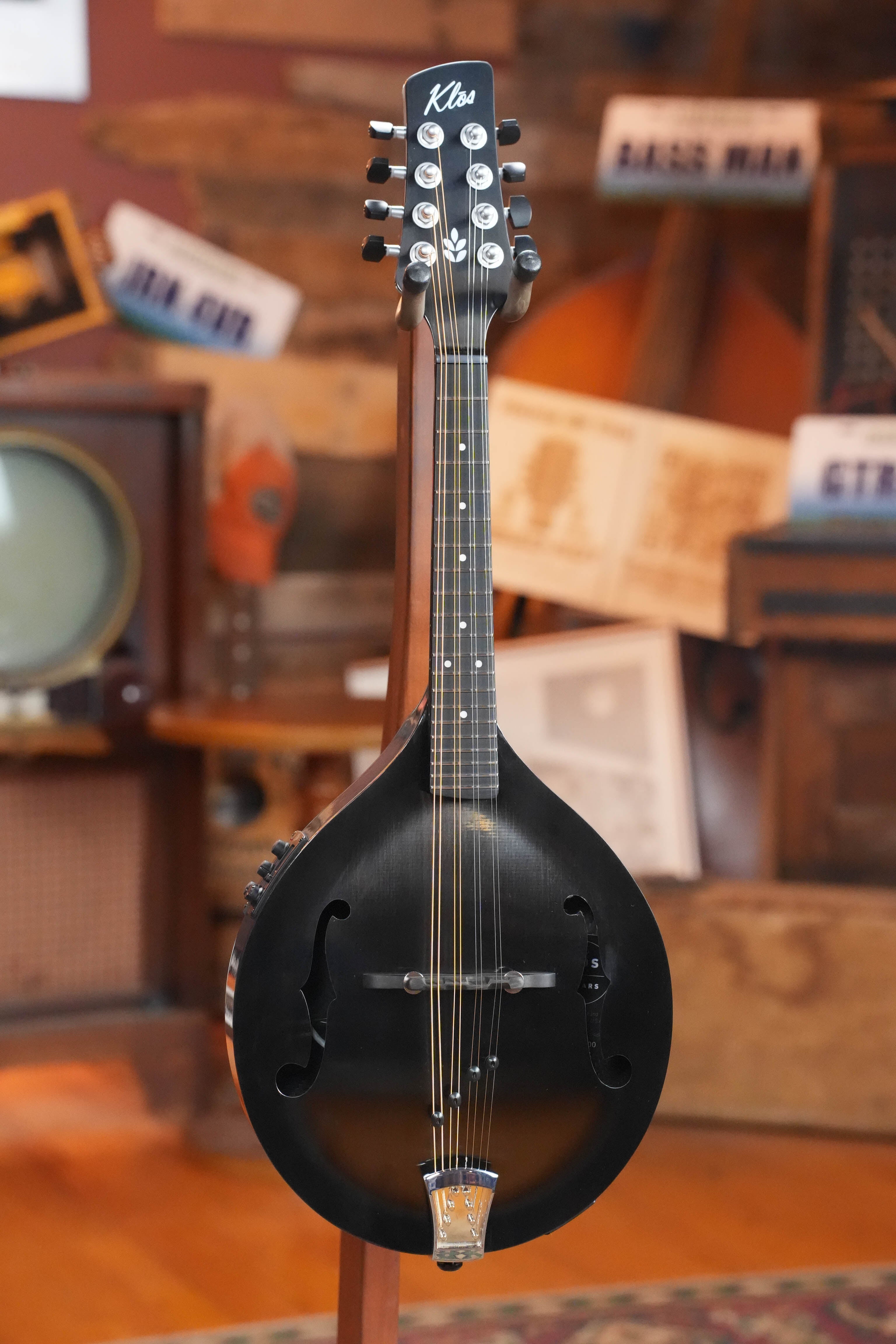 KLOS UNI_MA_DAE_EQ Full Carbon A-Style Mandolin w/KLOS Transducer Pickup #2700
