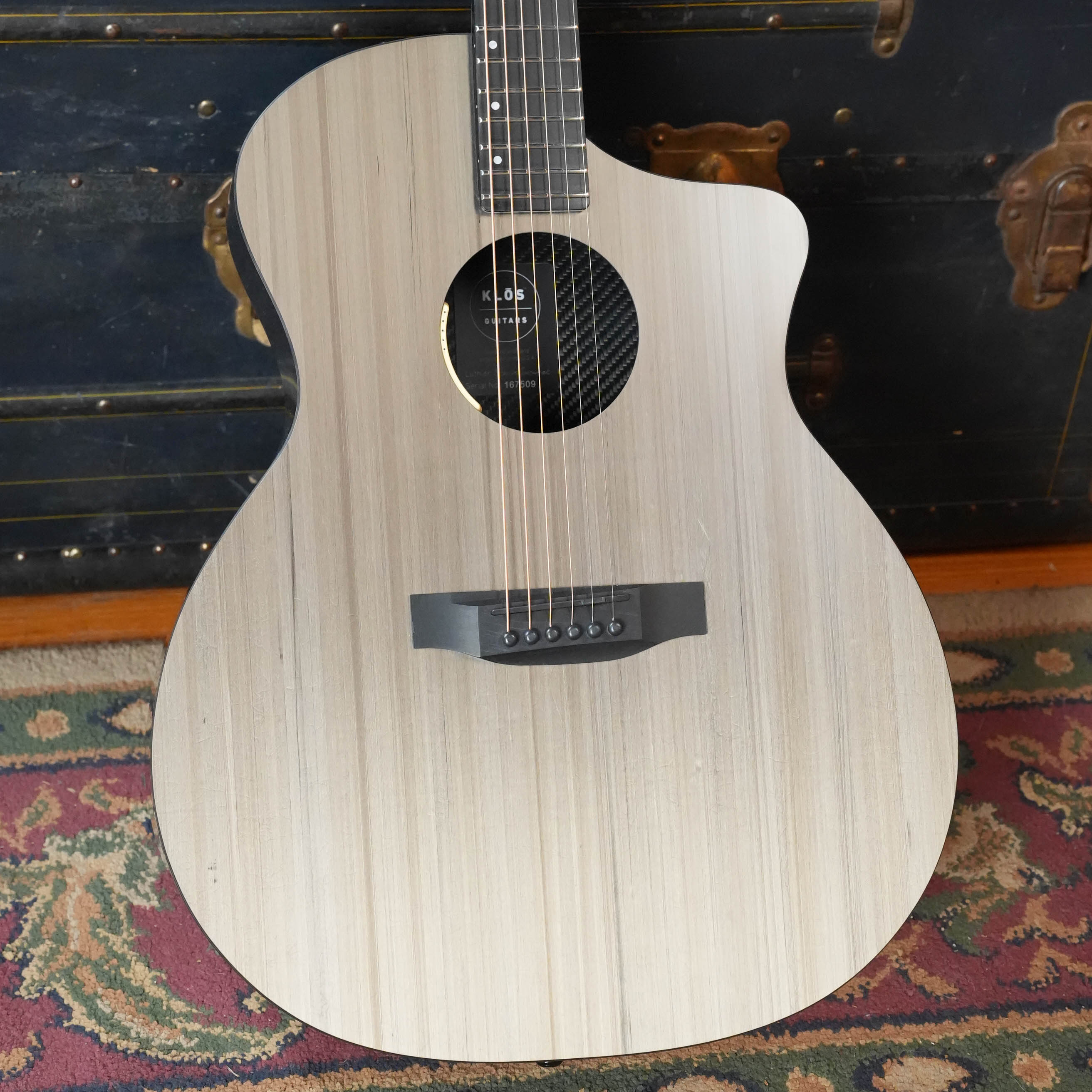 KLOS X_GC_DAE Full Carbon Timber Grand Cutaway Guitar w/LR Baggs Anthem Pickup #7509
