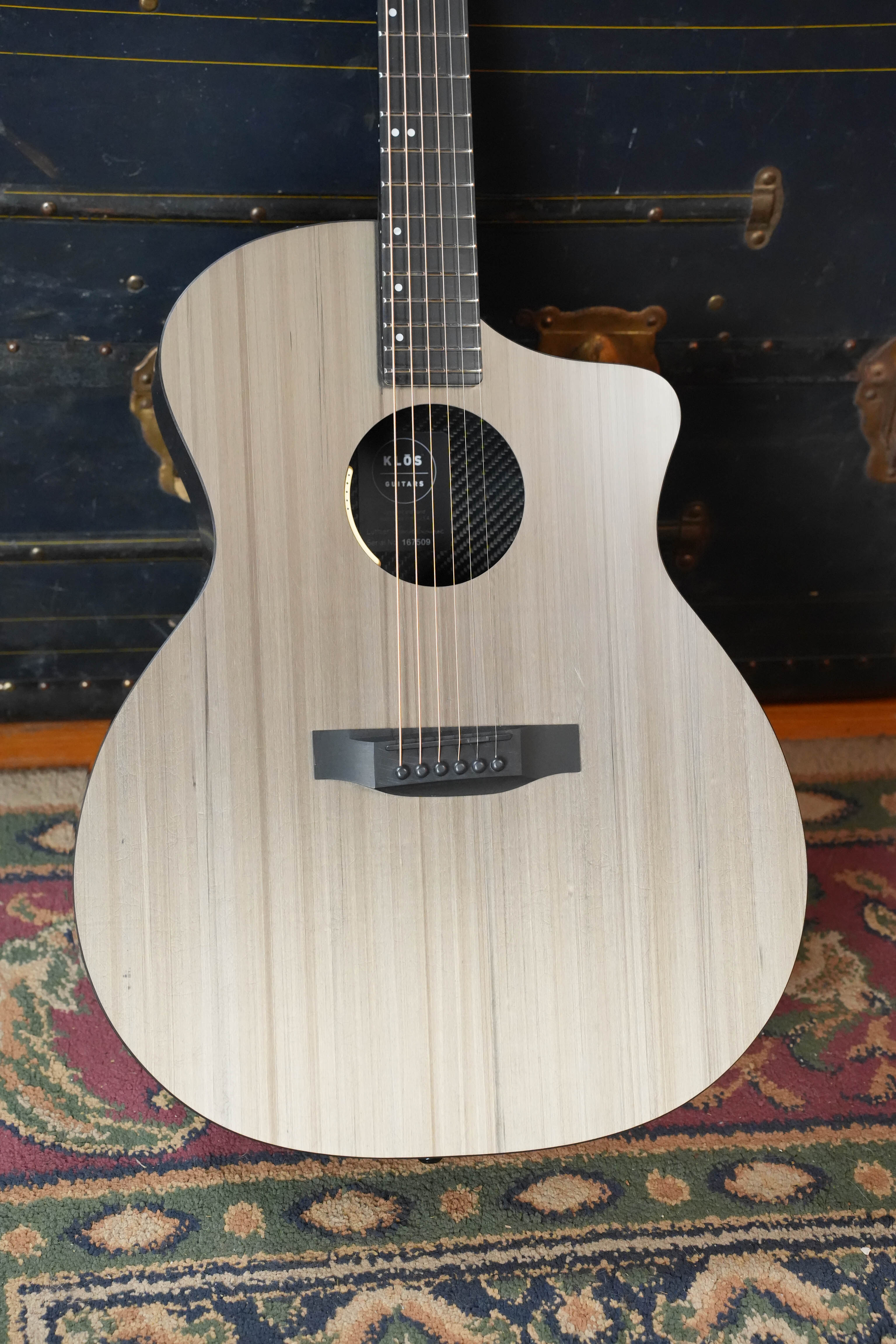 KLOS X_GC_DAE Full Carbon Timber Grand Cutaway Guitar w/LR Baggs Anthem Pickup #7509