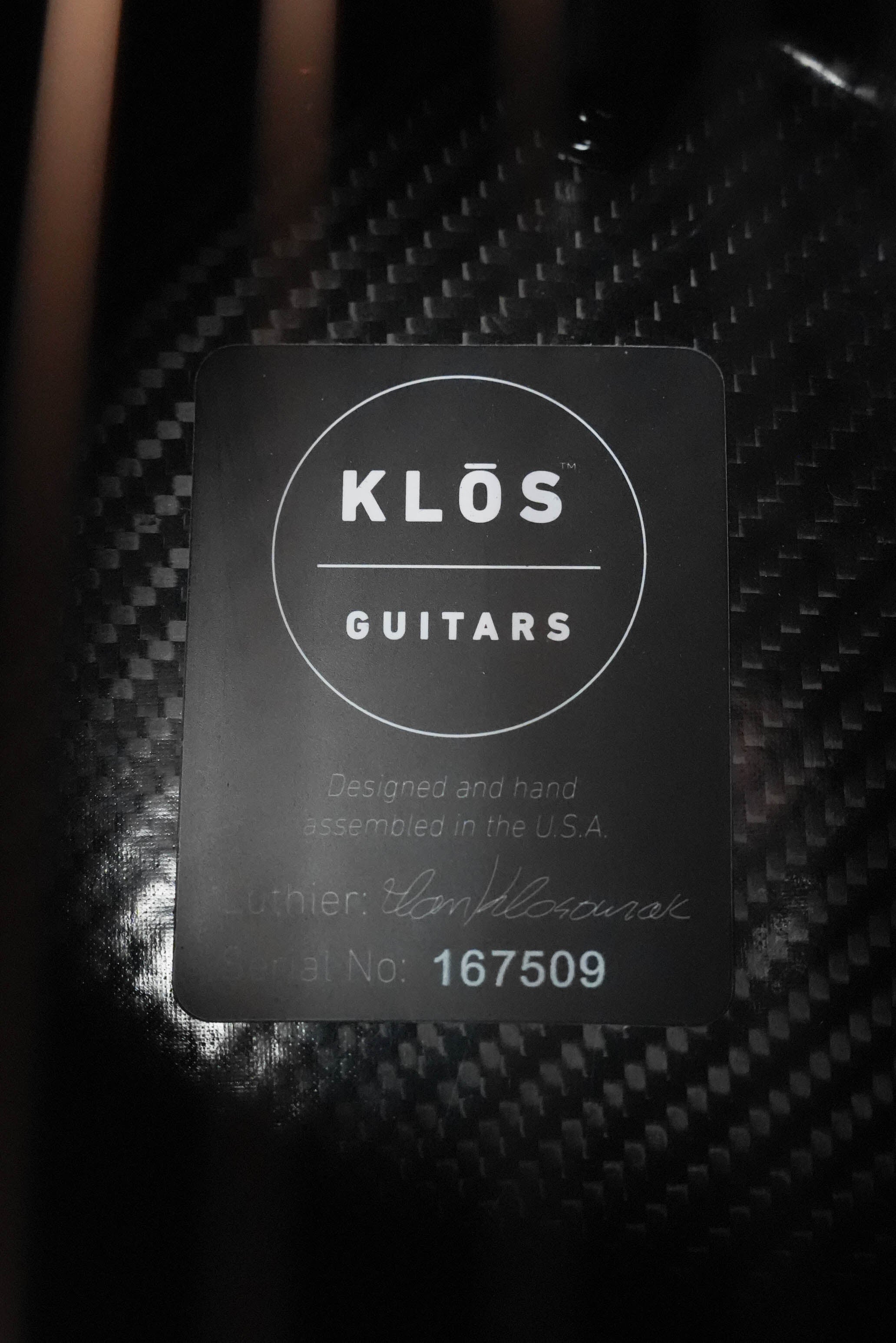 KLOS X_GC_DAE Full Carbon Timber Grand Cutaway Guitar w/LR Baggs Anthem Pickup #7509
