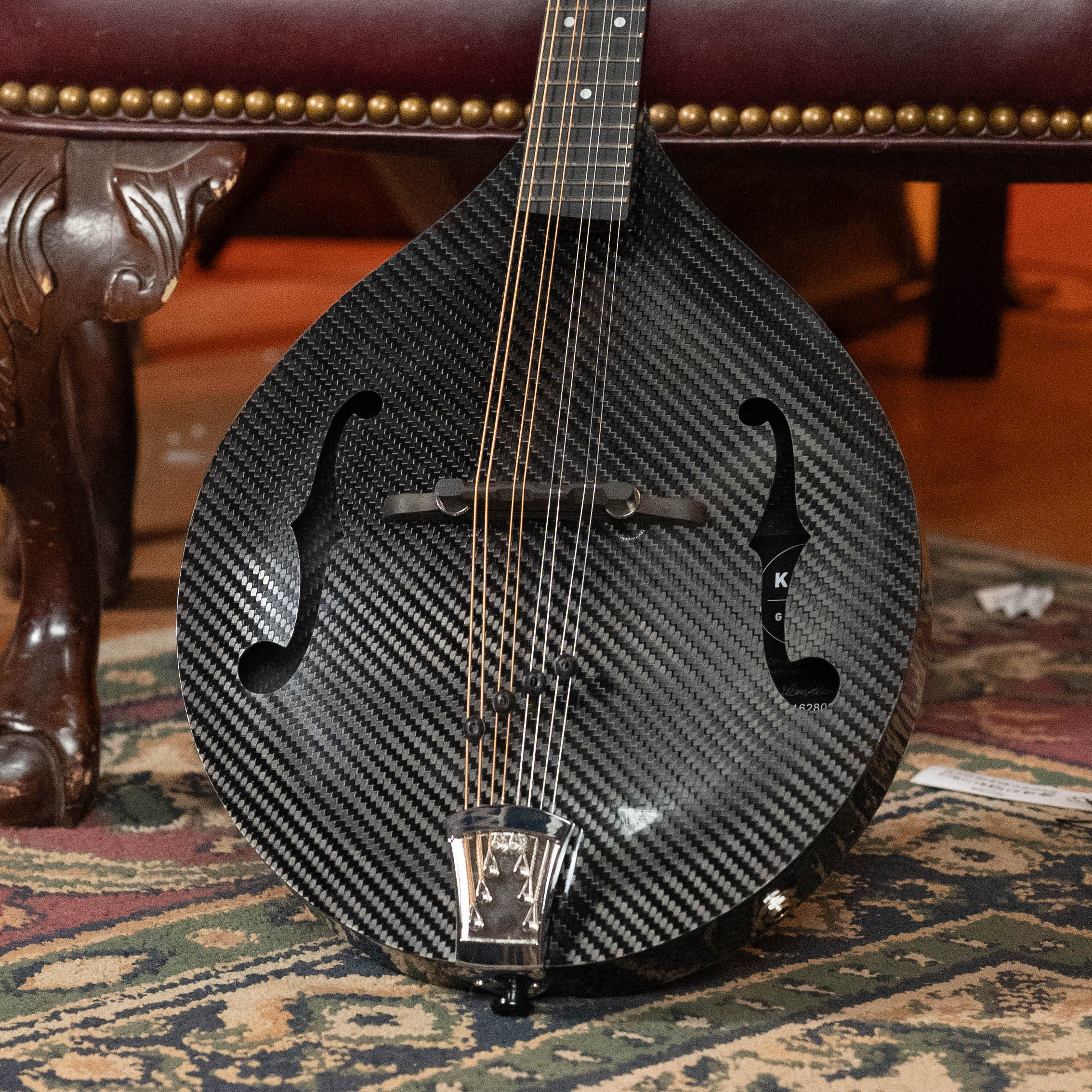 KLOS X_MA_DAE Full Carbon A-Style Mandolin w/KLOS Transducer Pickup #2803