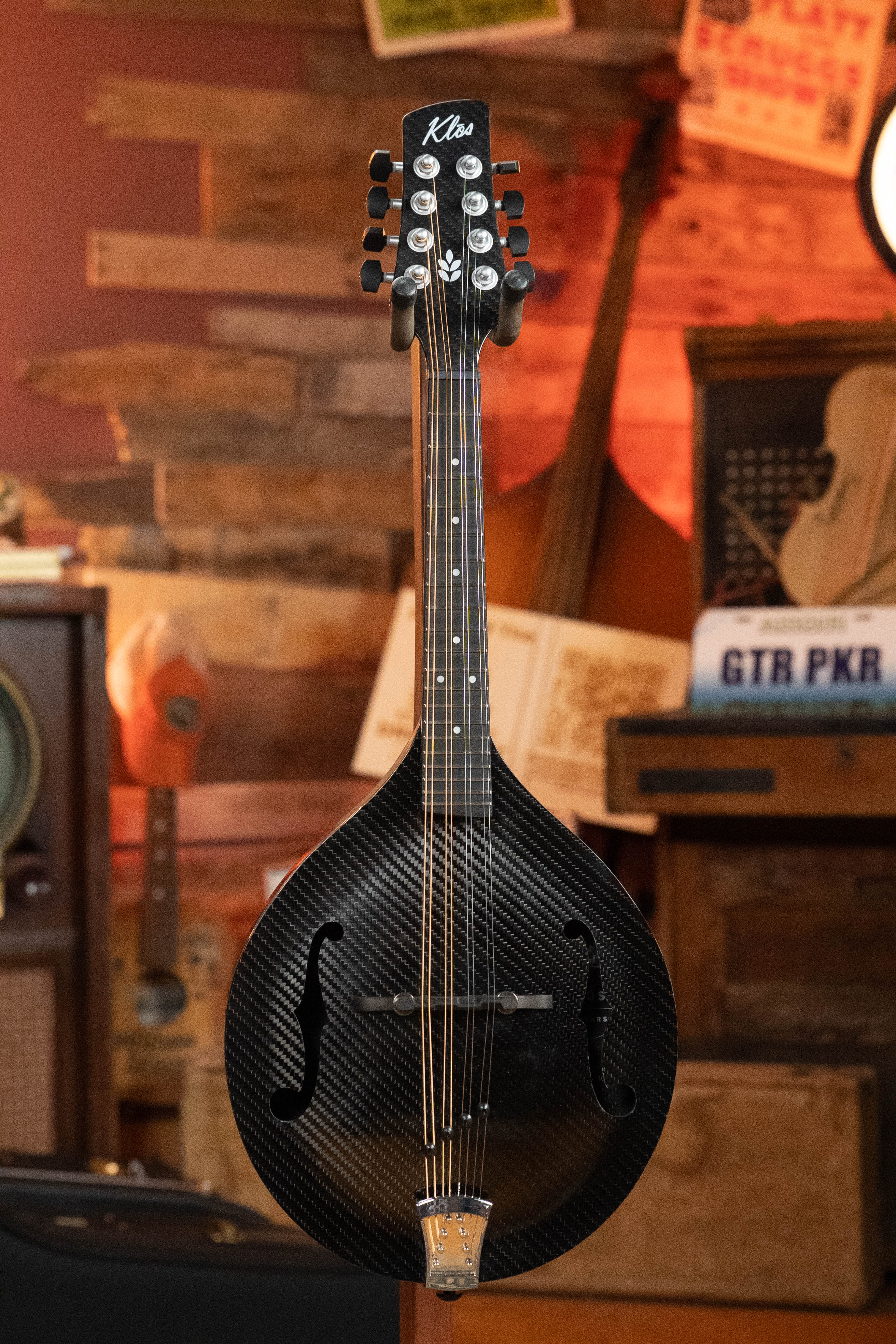 KLOS X_MA_DAE Full Carbon A-Style Mandolin w/KLOS Transducer Pickup #2803