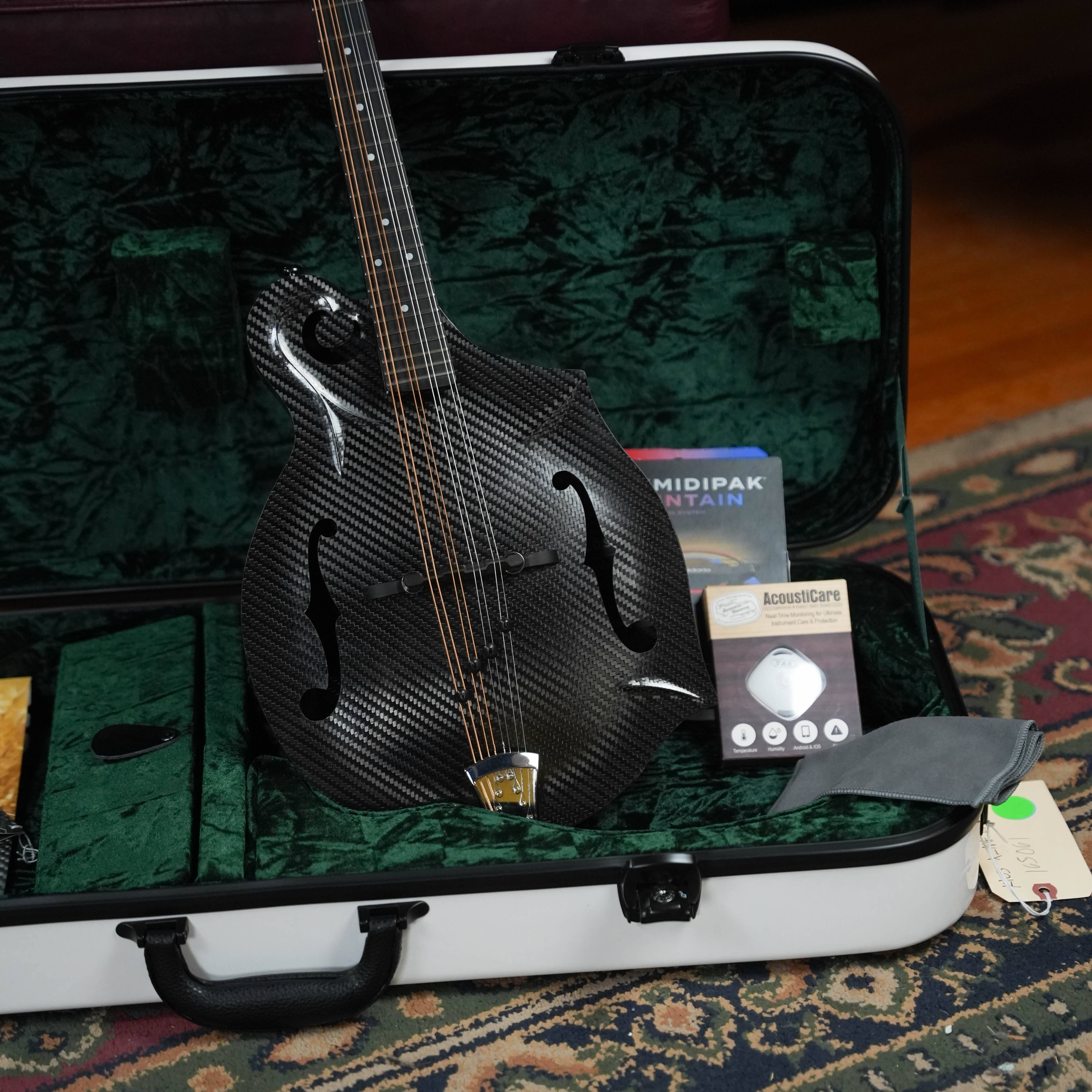 KLOS X_MF_DAE Full Carbon Fiber F-Style Acoustic-Electric Mandolin w/ Pickup #5061