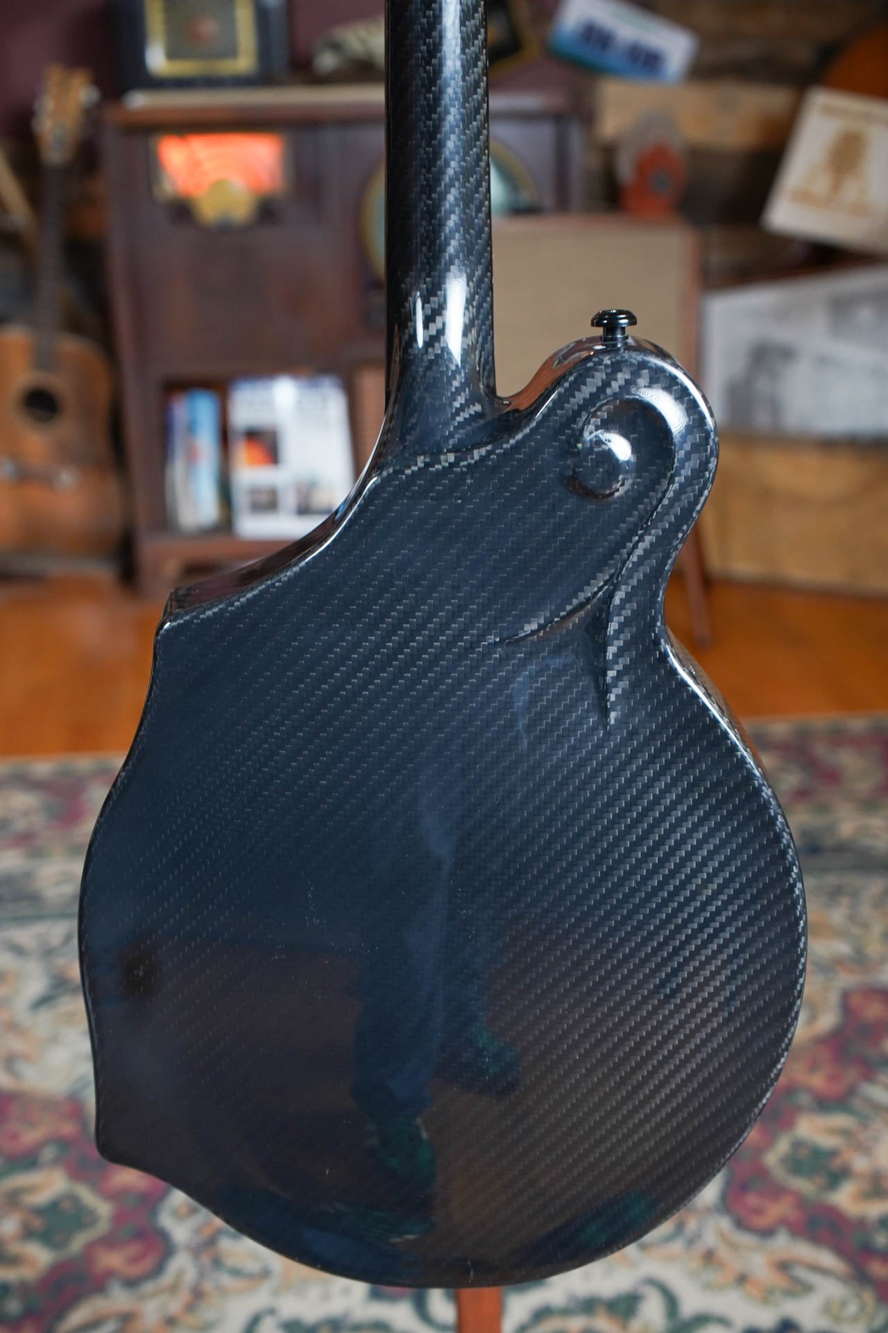 KLOS X_MF_DA Full Carbon Fiber F-Style Acoustic Mandolin #5148