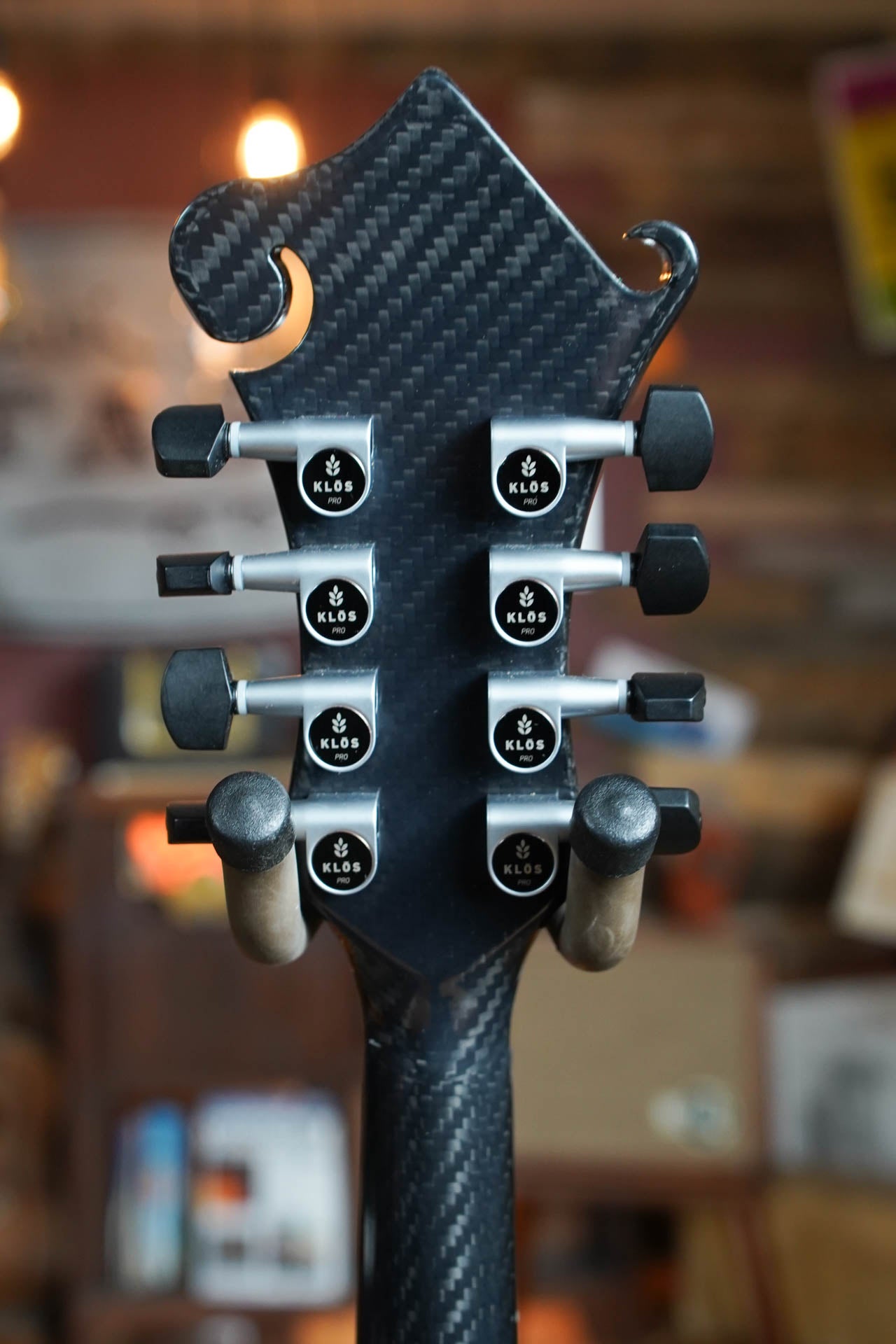 KLOS X_MF_DA Full Carbon Fiber F-Style Acoustic Mandolin #5148