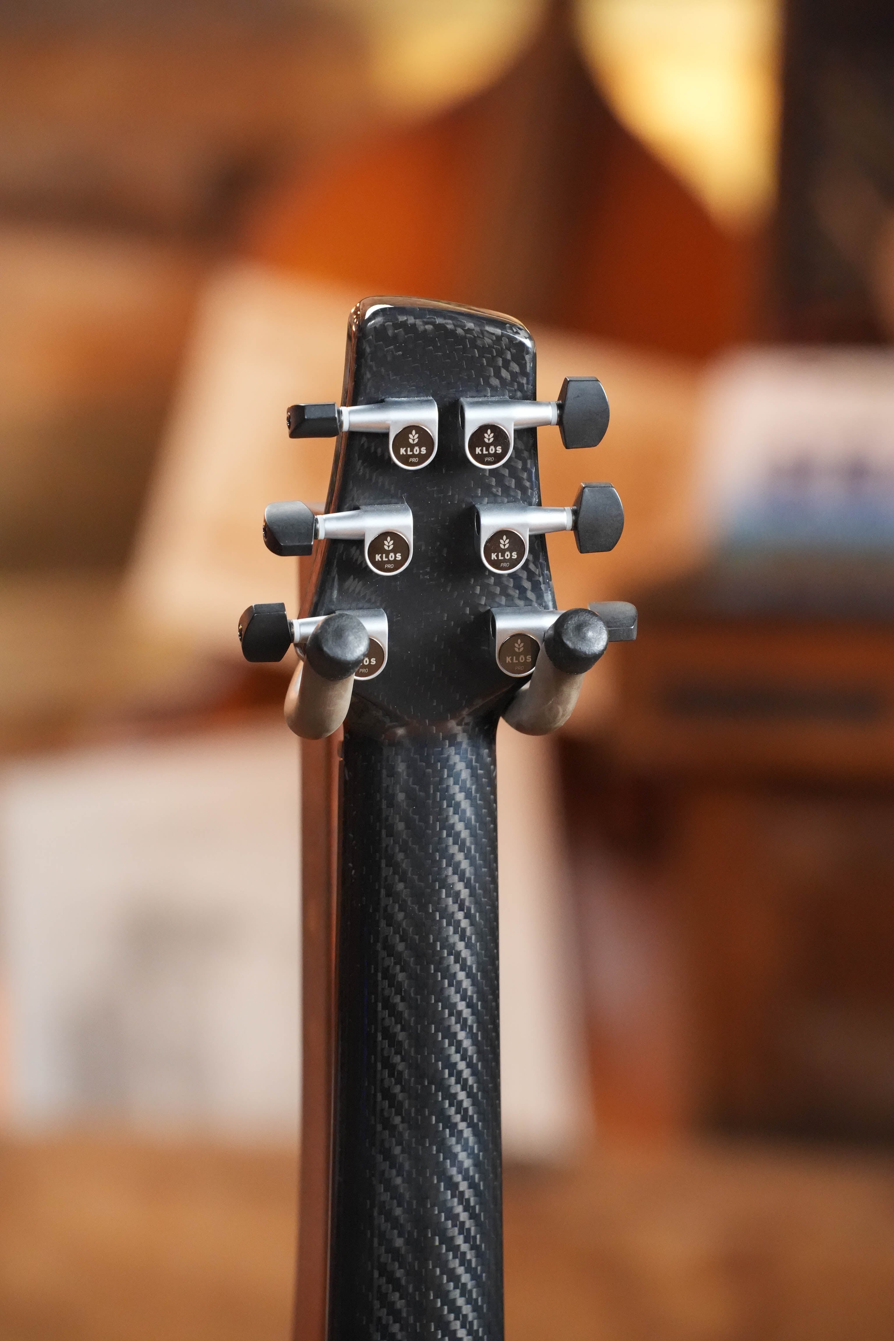 KLOS X_T_DA Full Carbon Fiber Travel Acoustic Guitar #6341