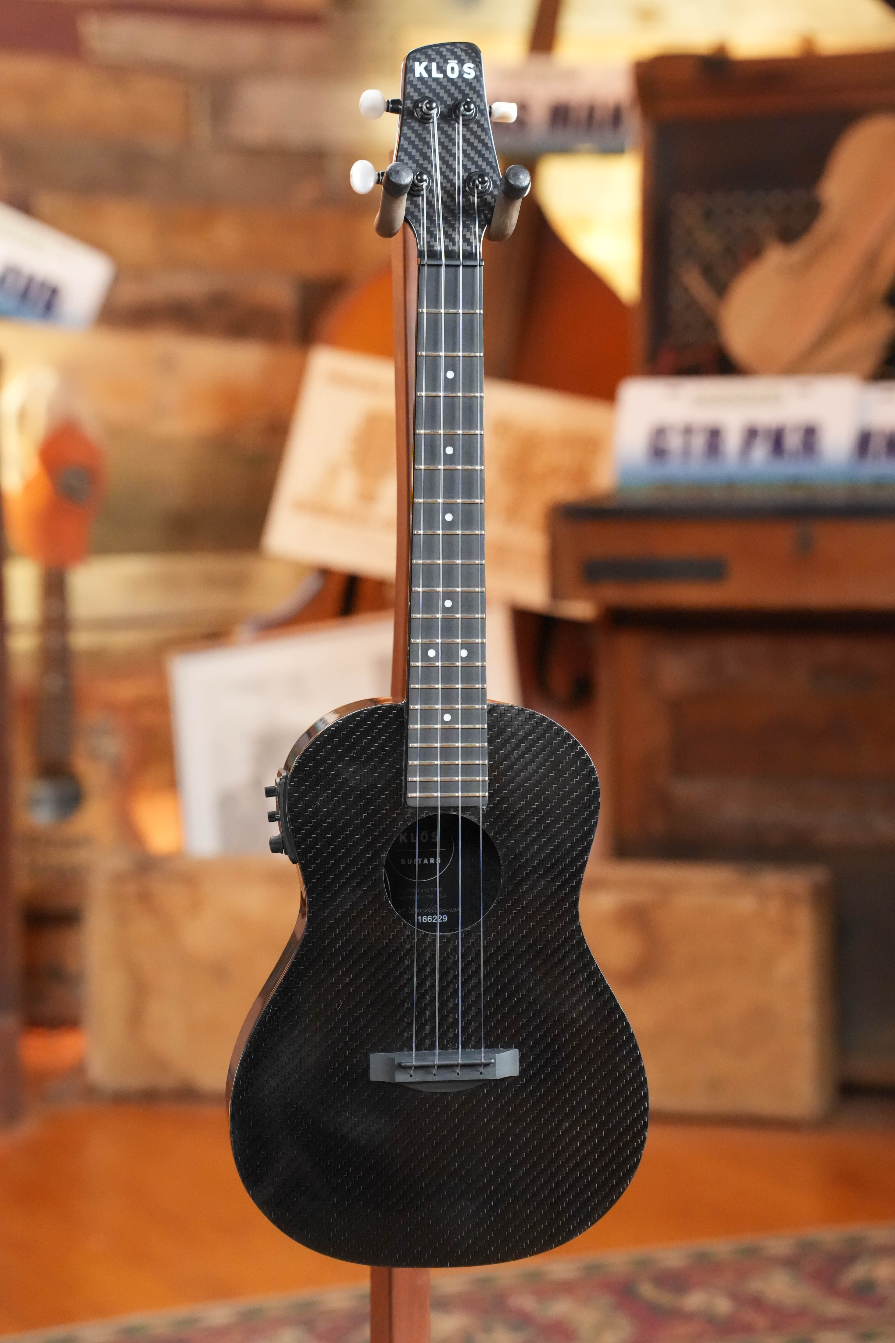 KLOS X_U_TEN_DAE Full Carbon Fiber Tenor Ukulele w/Electronics #6229
