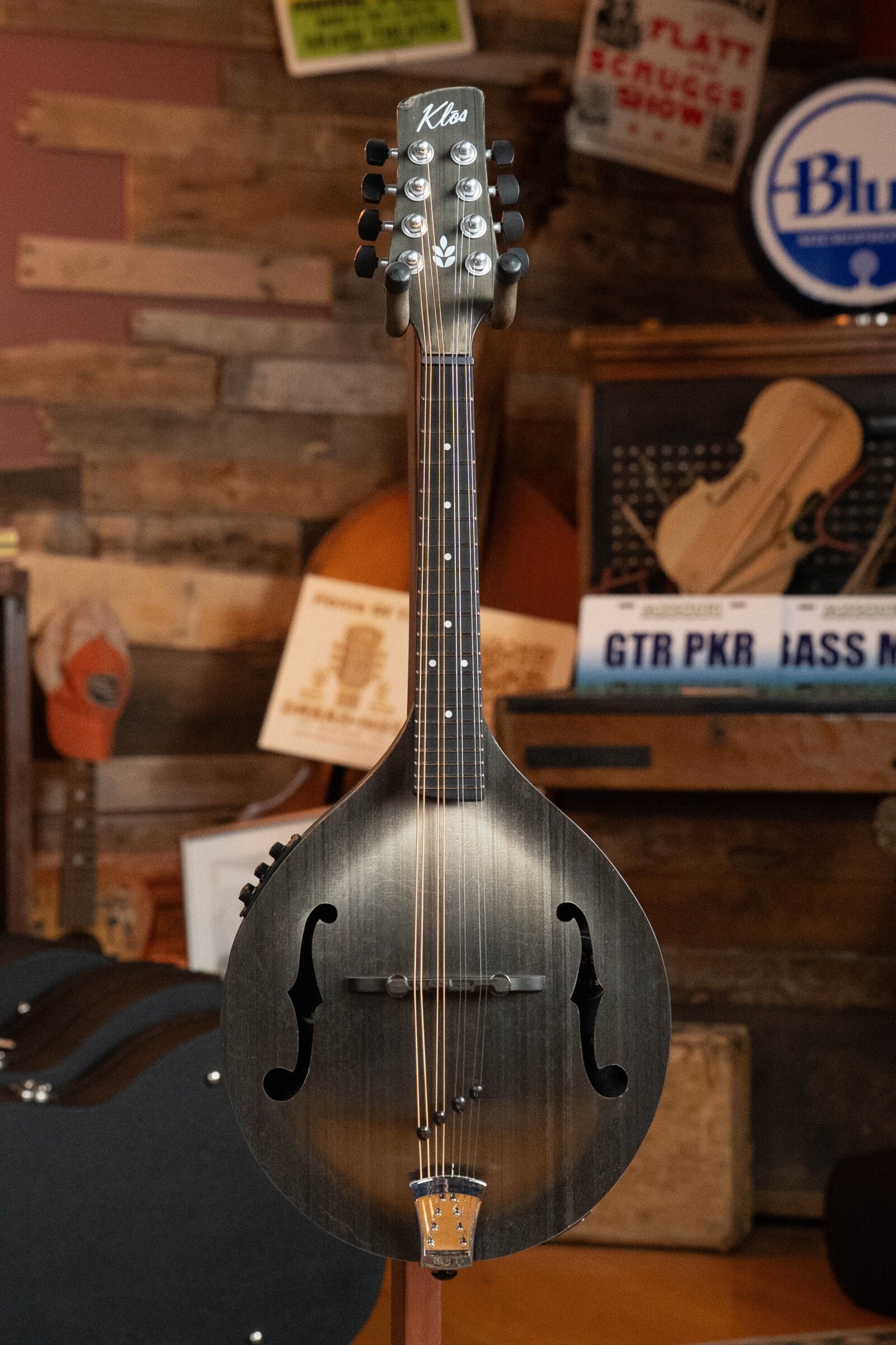KLOS CT_MA_DAE_EQ Full Carbon Timber A-Style Mandolin w/KLOS EQ Pickup #4487