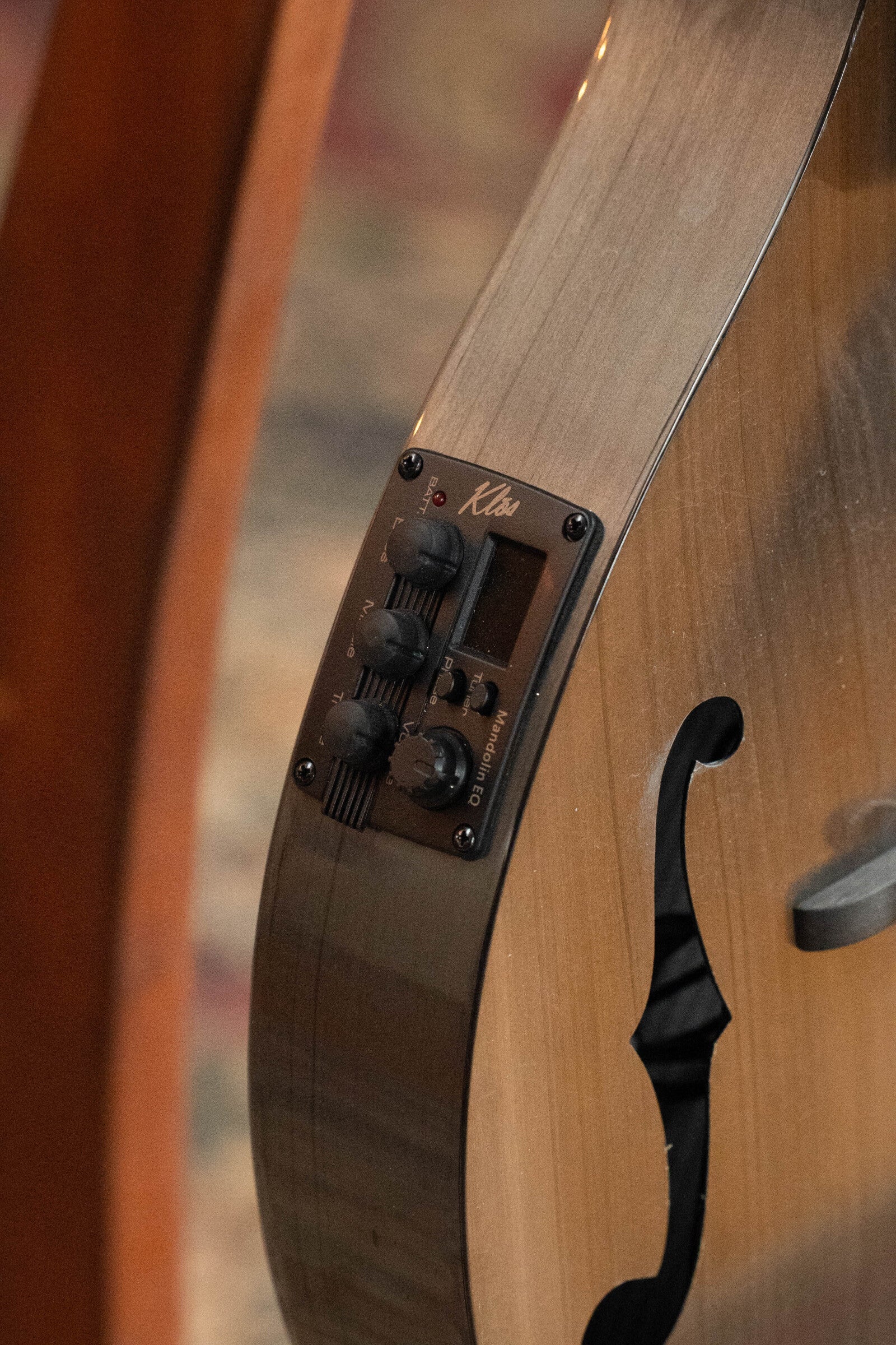 KLOS CT_MA_DAE_EQ Full Carbon Timber A-Style Mandolin w/KLOS EQ Pickup #4487
