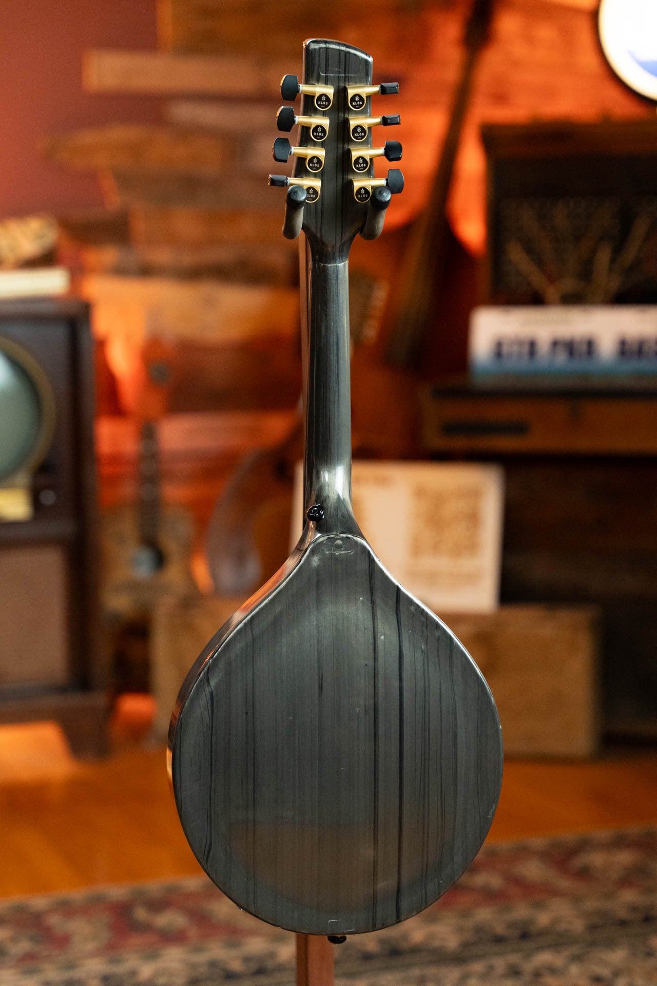 KLOS CT_MA_DAE Full Carbon Timber A-Style Mandolin w/K&K Pickup and Gold Hardware #4996