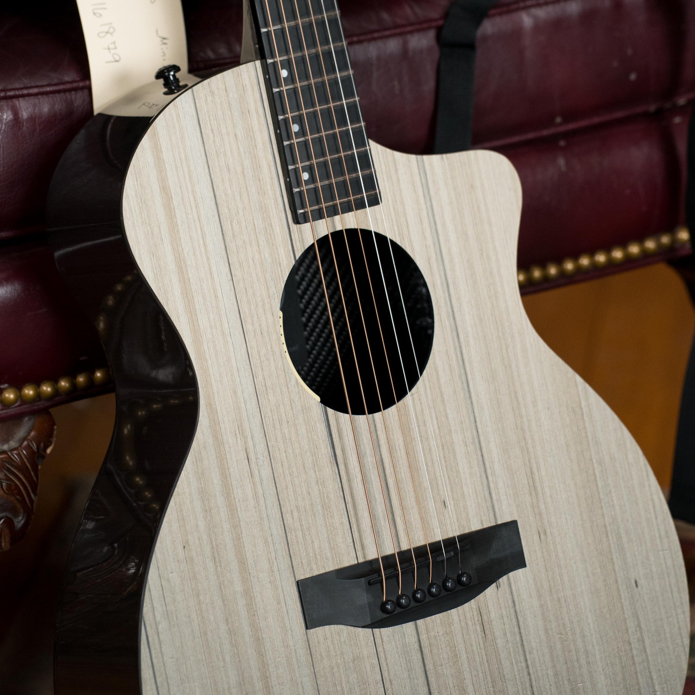 KLOS CT_MINI_DAE Full Carbon Timber Grand Cutaway Mini Guitar w/LR Baggs Pickup #1879