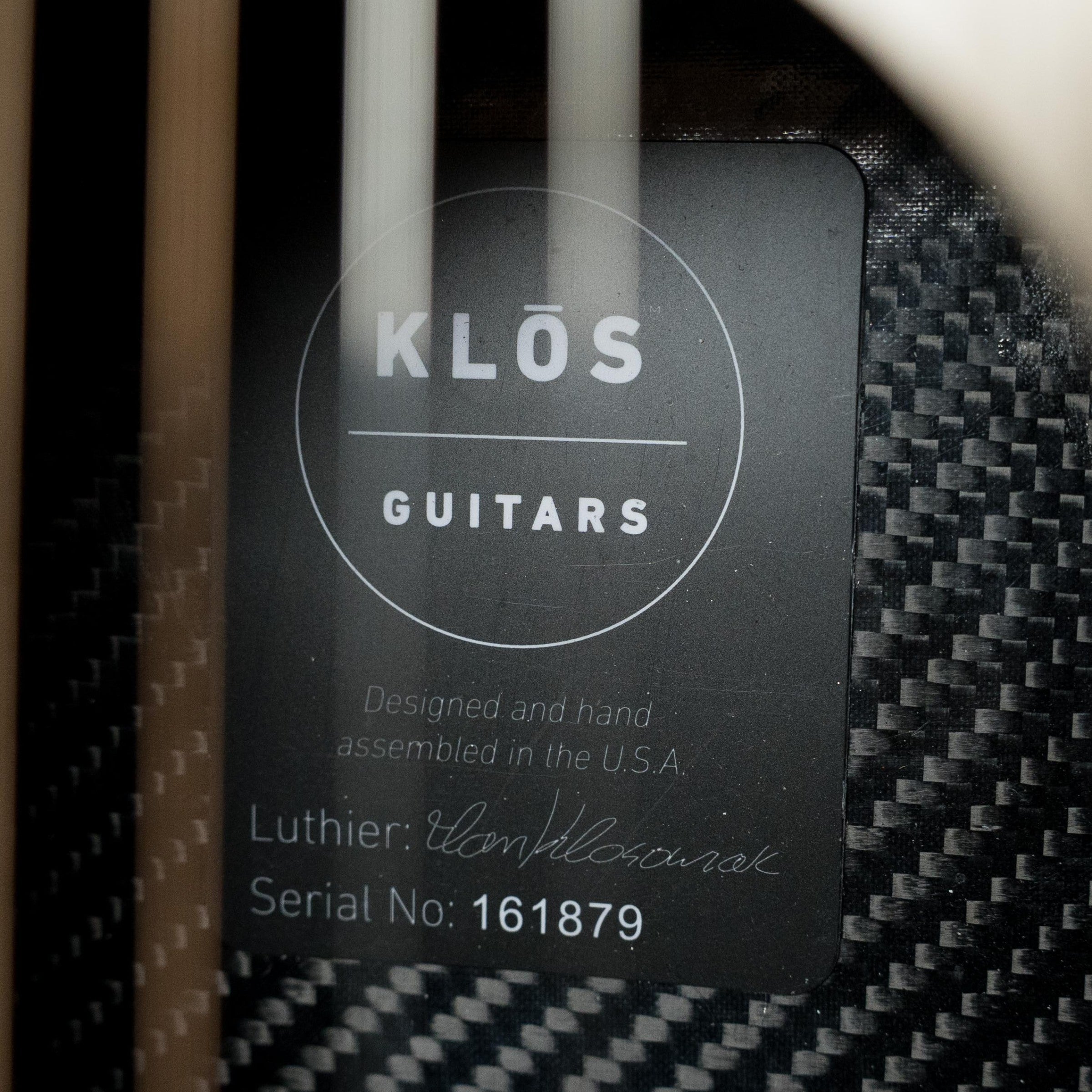 KLOS CT_MINI_DAE Full Carbon Timber Grand Cutaway Mini Guitar w/LR Baggs Pickup #1879