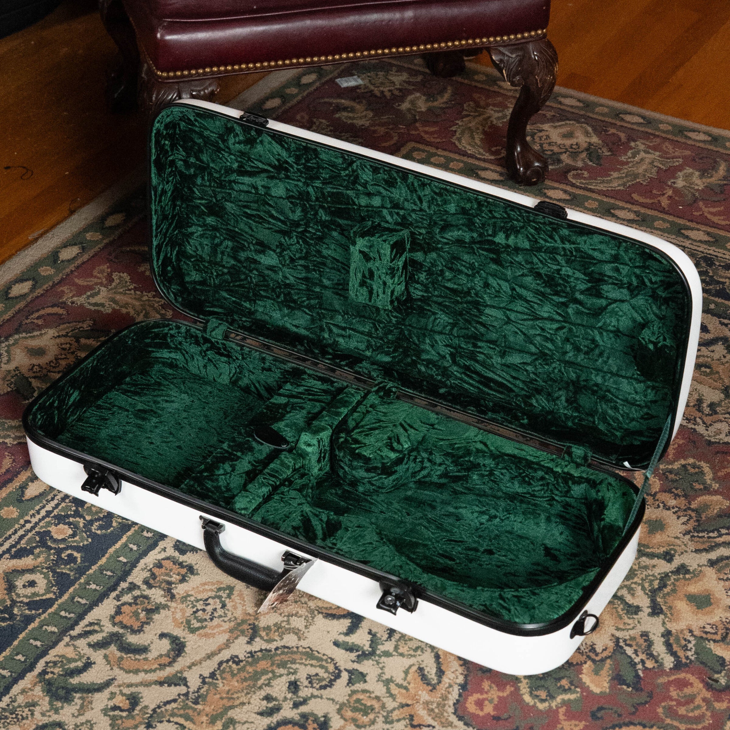 KLOS White Mandolin Hardshell Case