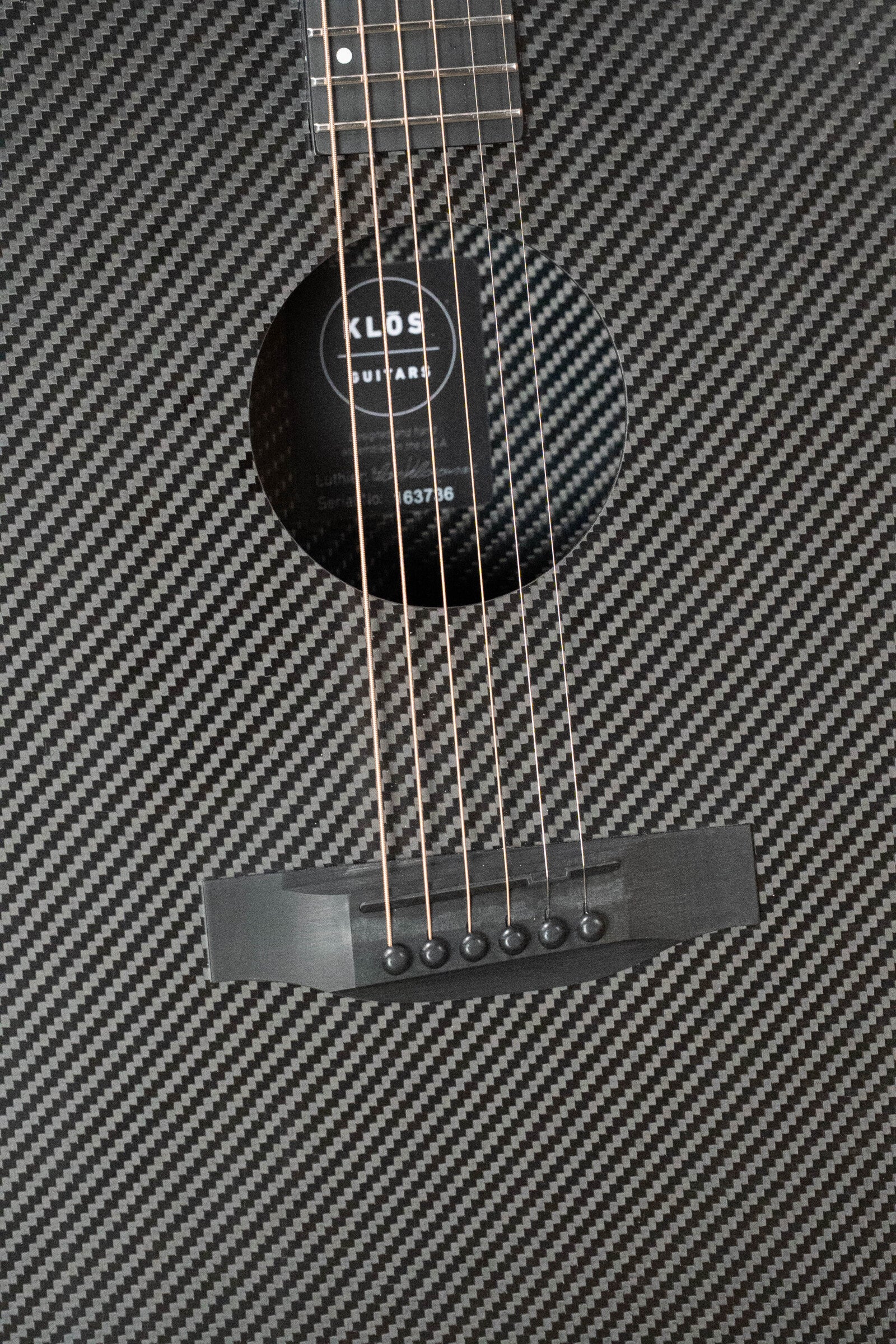 KLOS X_F_DAE Full Carbon Dreadnought Guitar w/Fishman Pickup #3736