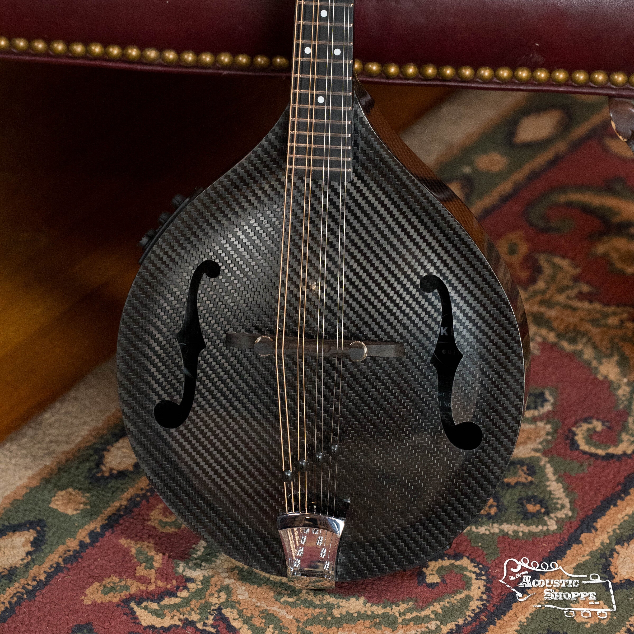 KLOS X_MA_DAE Full Carbon A-Style Mandolin w/KLOS EQ Preamp Pickup #3606