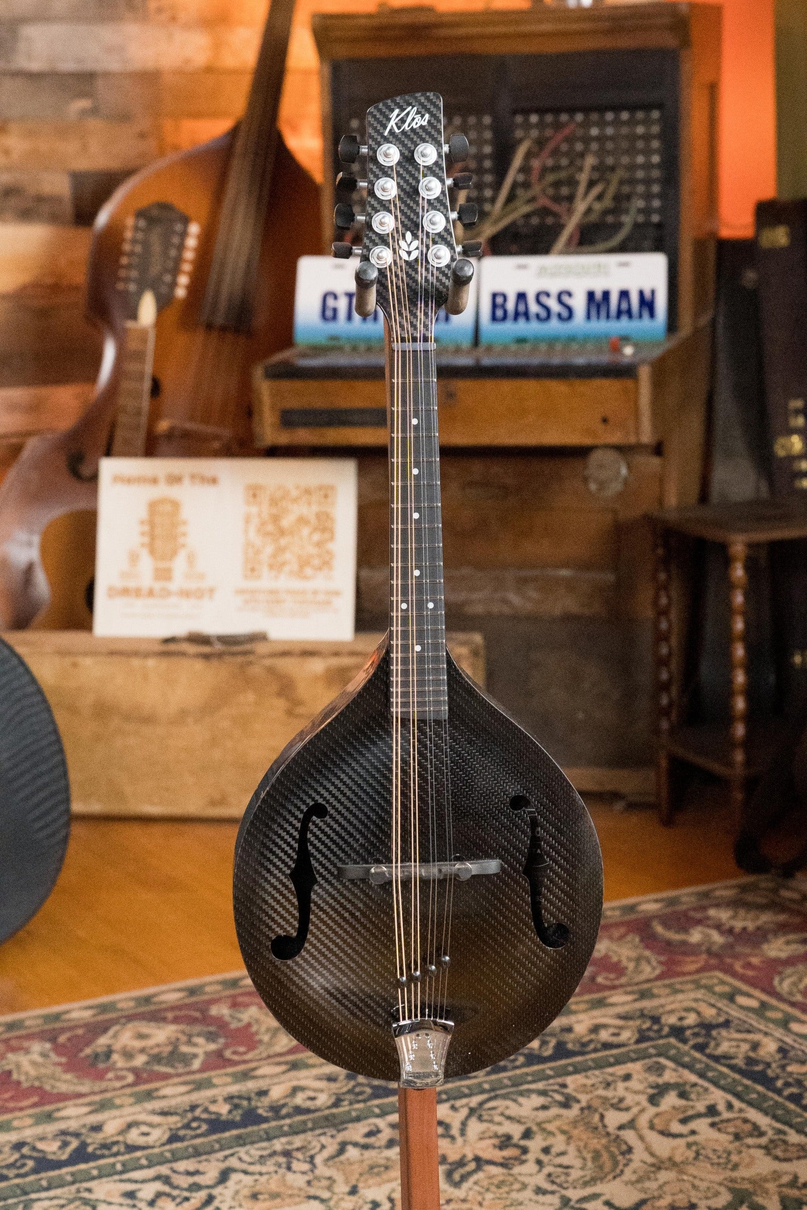 KLOS X_MA_DA Full Carbon Fiber A-Style Acoustic Mandolin #3640