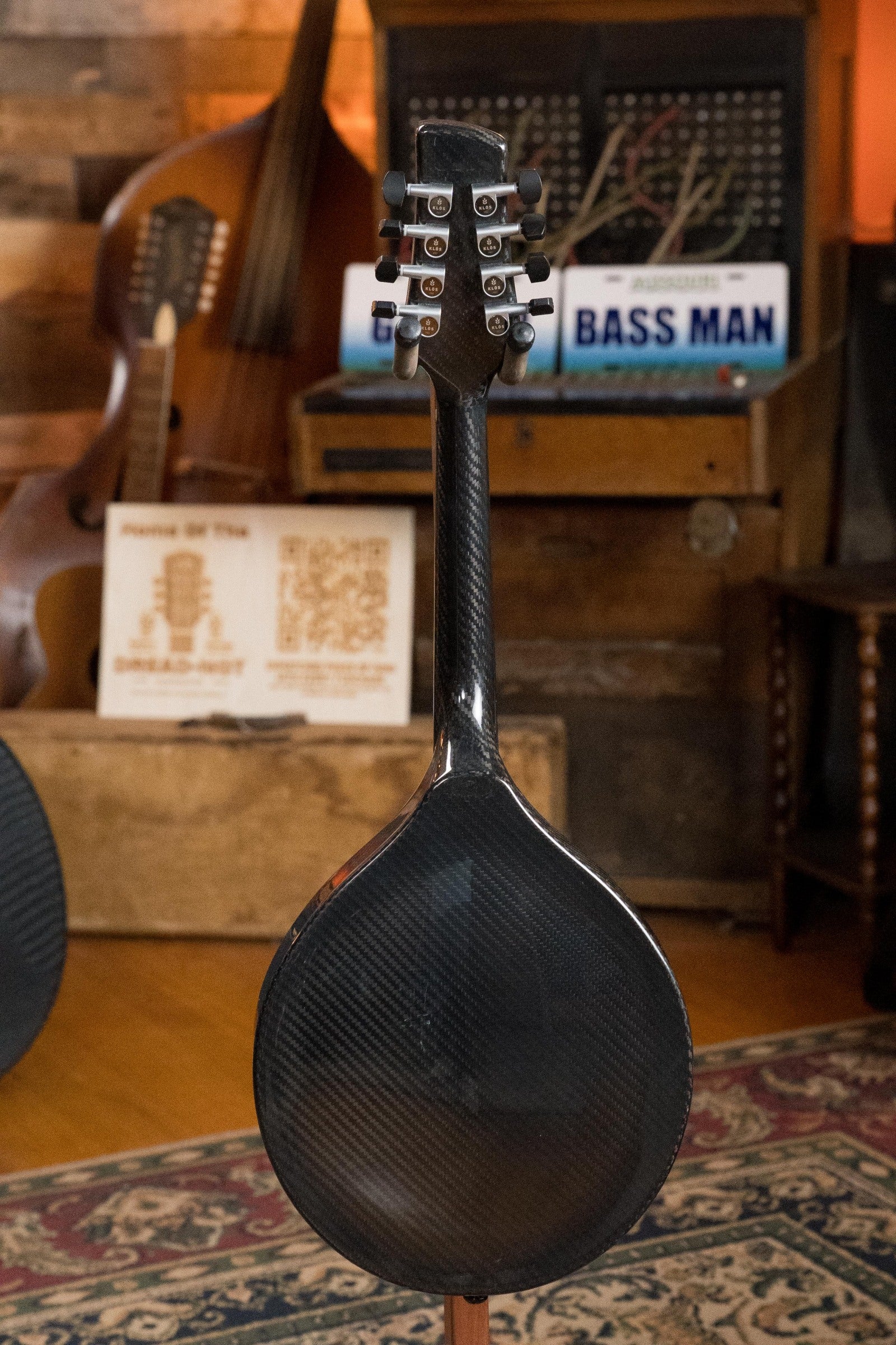 KLOS X_MA_DA Full Carbon Fiber A-Style Acoustic Mandolin #3640