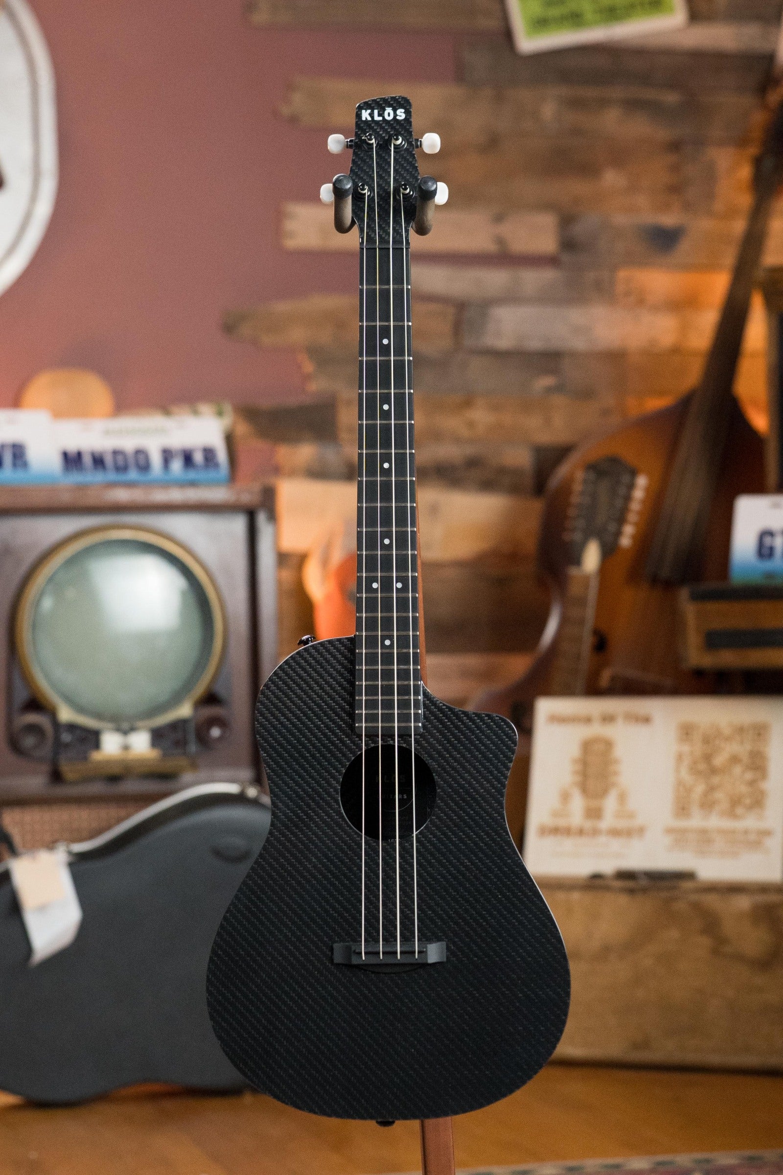 KLOS X_U_BAR_DA All Carbon Baritone Ukulele #2393