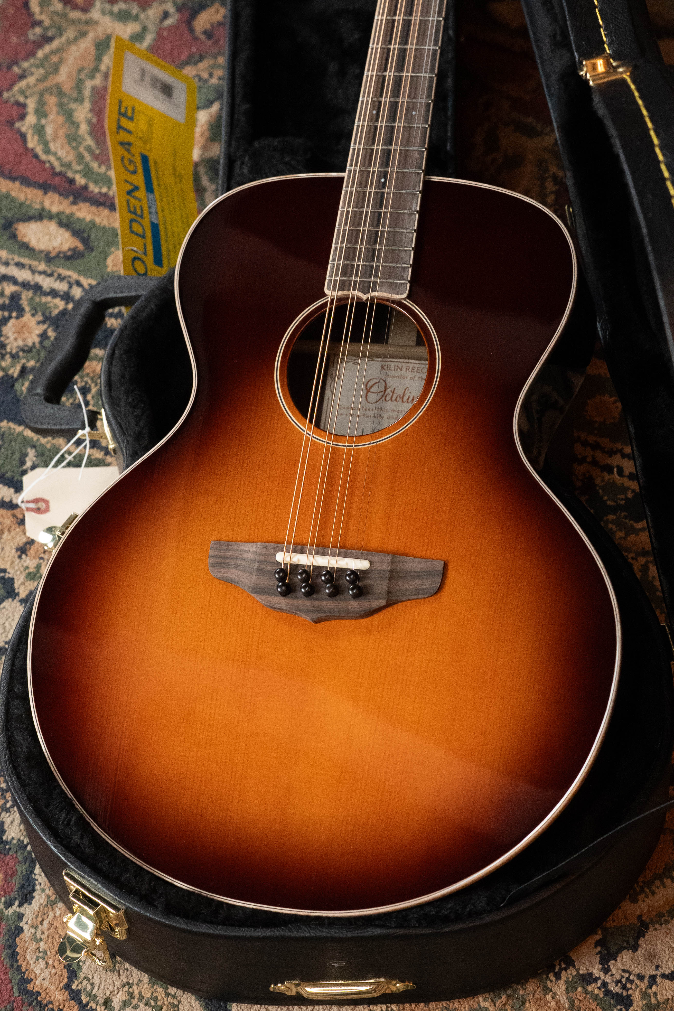 KR Strings S Deluxe Spruce/Rosewood Sunburst Octolindo