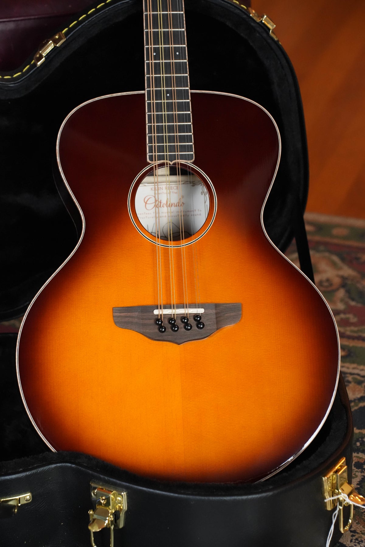 KR Strings S Deluxe Spruce/Rosewood Sunburst Octolindo #0002