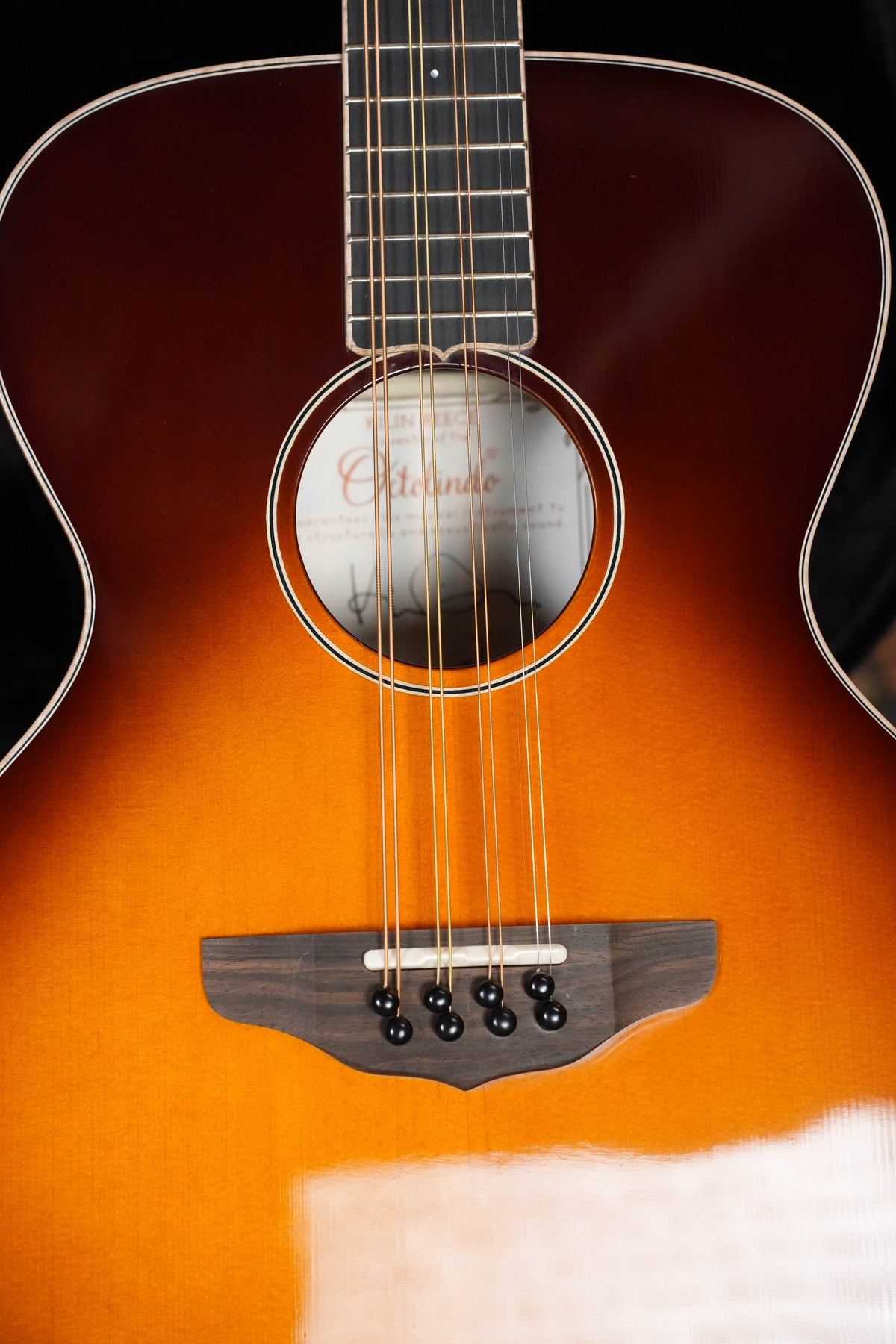 KR Strings S Deluxe Spruce/Rosewood Sunburst Octolindo #0002