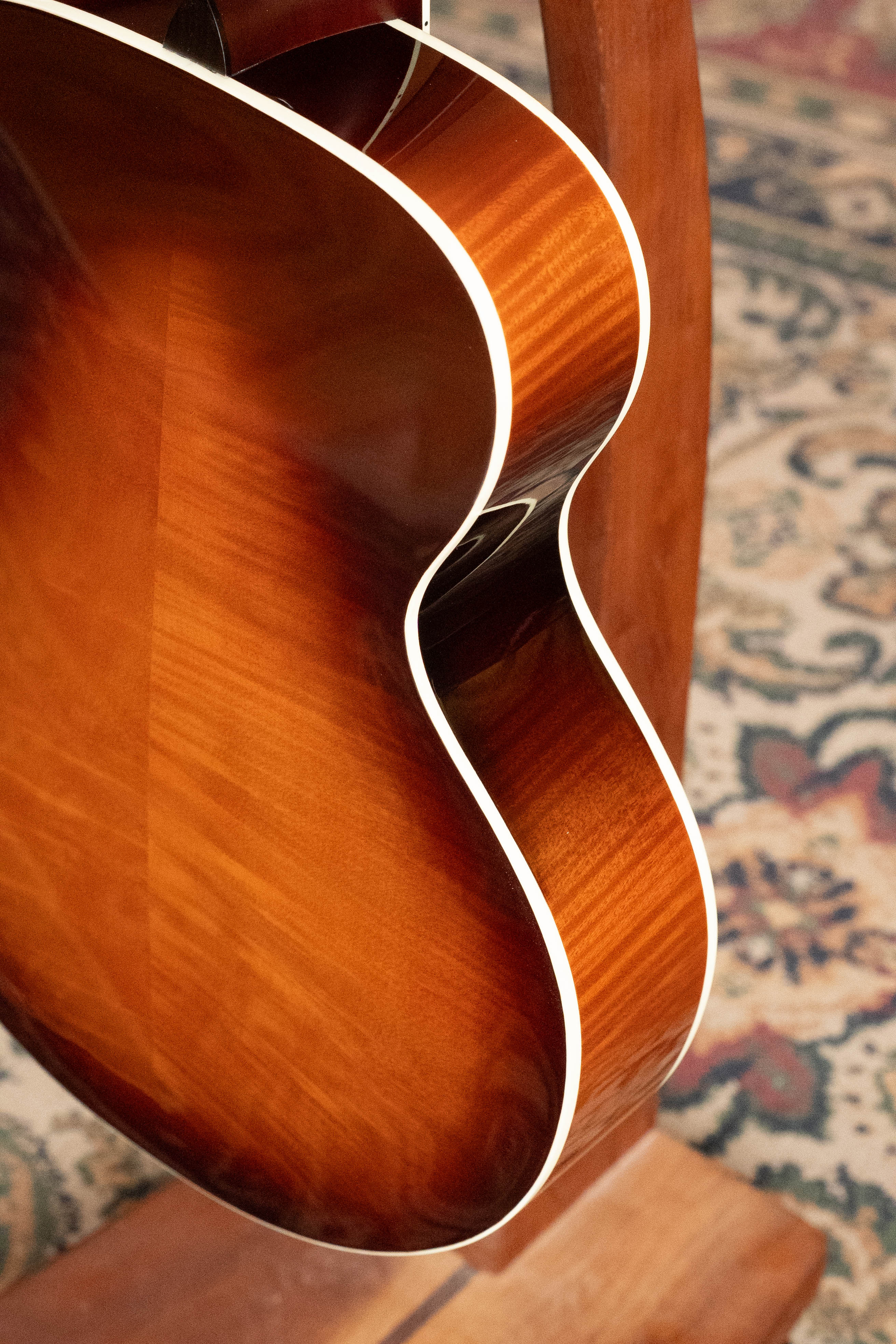 KR Strings "Moon" Spruce/Curly Maple F-Model Maestro Deluxe Sunburst Octolindo