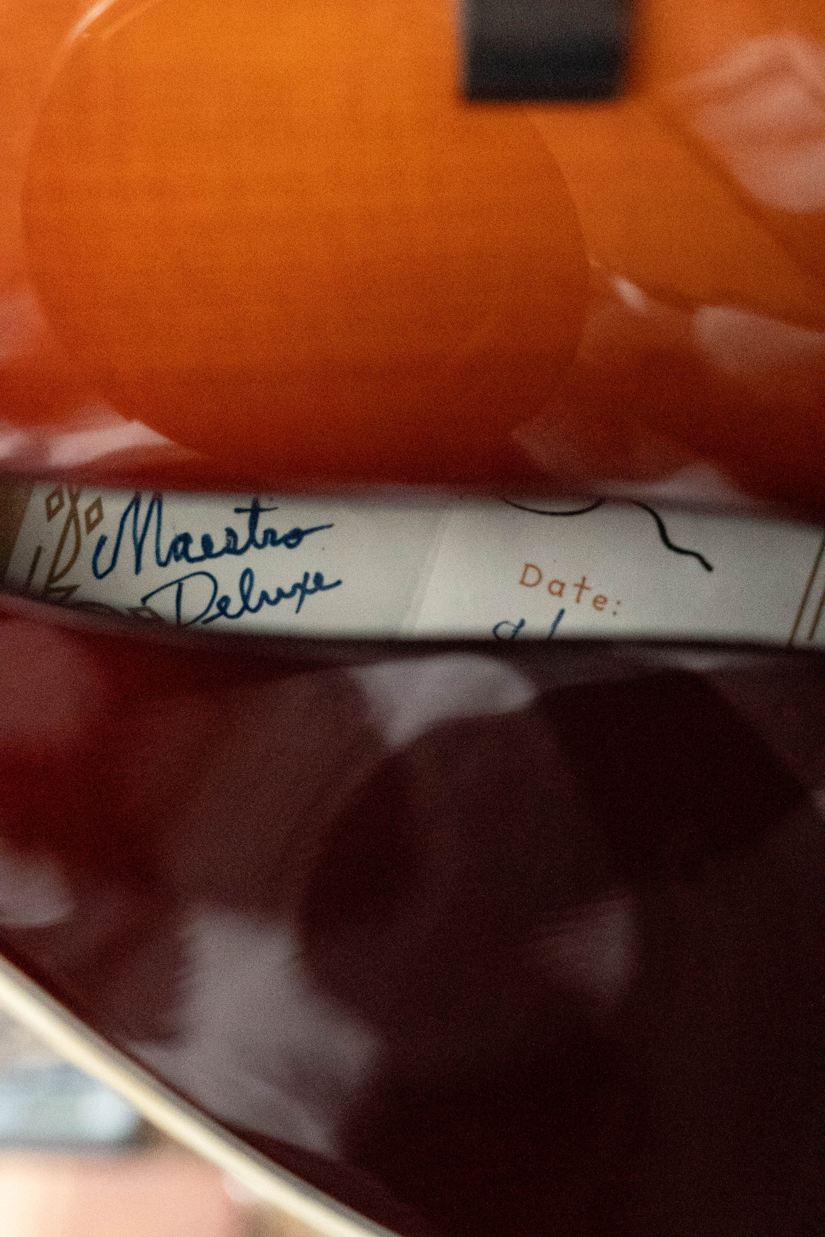 KR Strings "Moon" Spruce/Curly Maple F-Model Maestro Deluxe Sunburst Octolindo