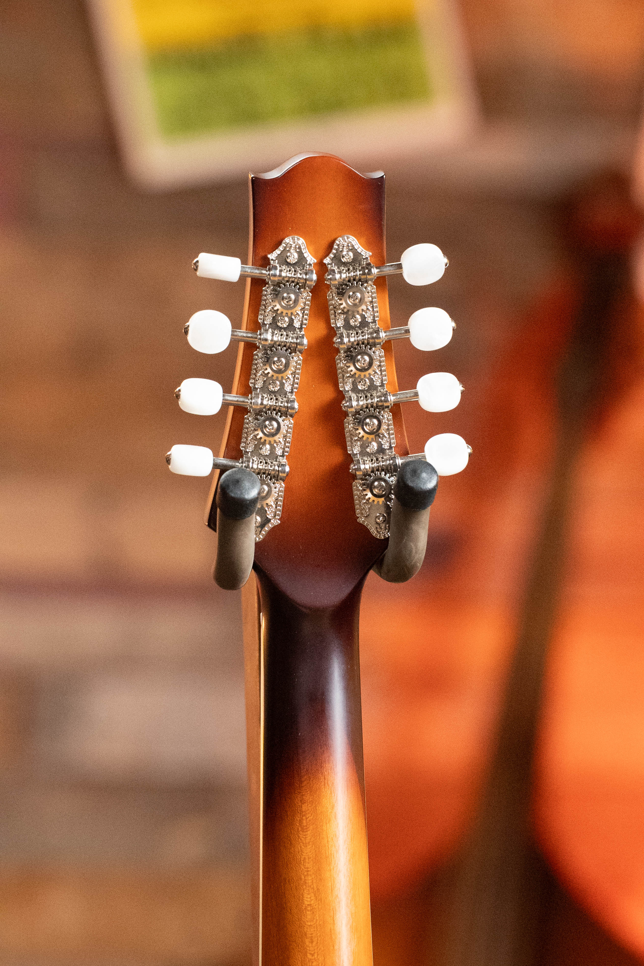 KR Strings "Moon" Spruce/Indian Rosewood F-Model Deluxe Sunburst Octolindo