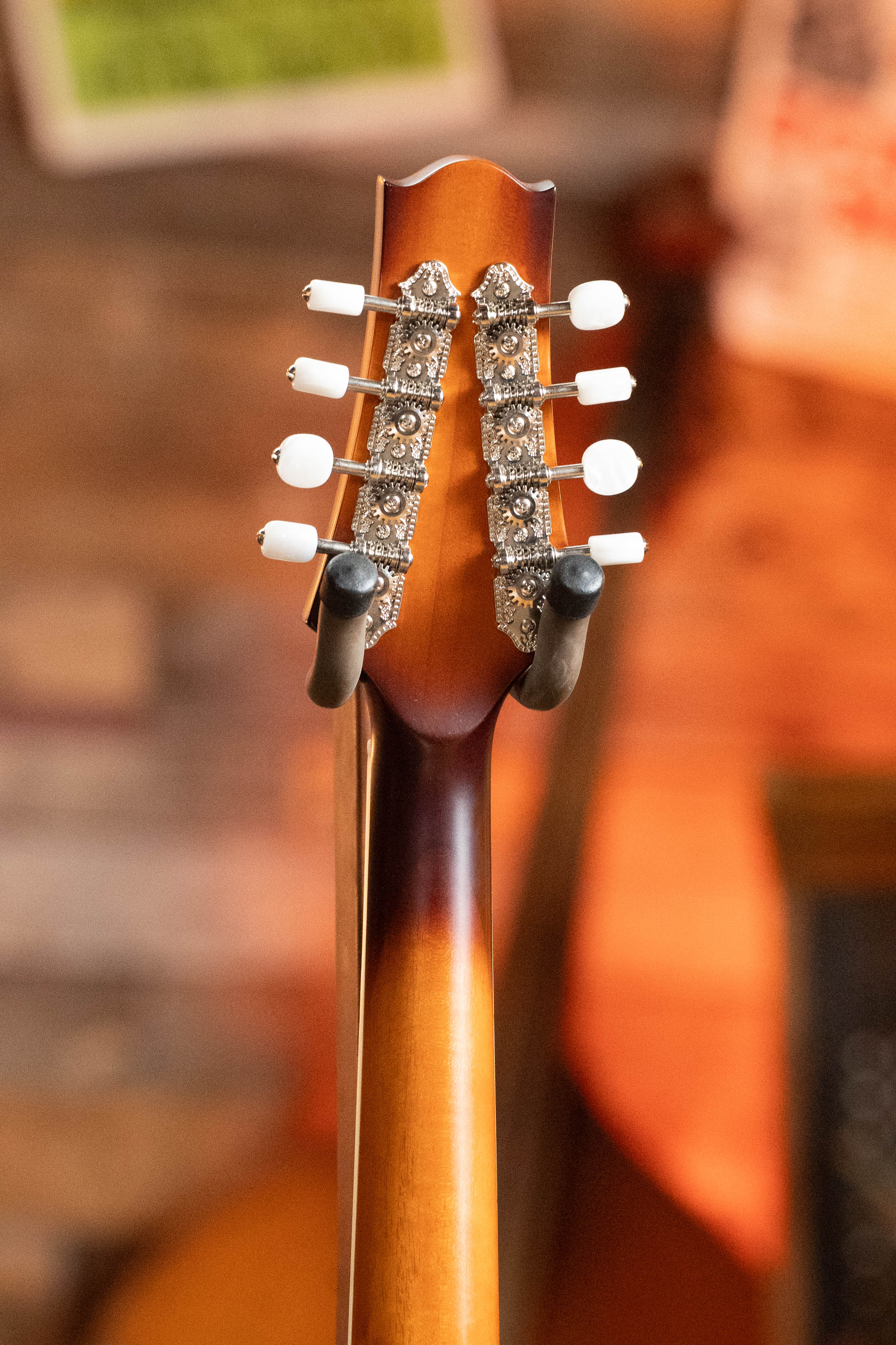 KR Strings "Moon" Spruce/Maple F-Model Deluxe Sunburst Octolindo