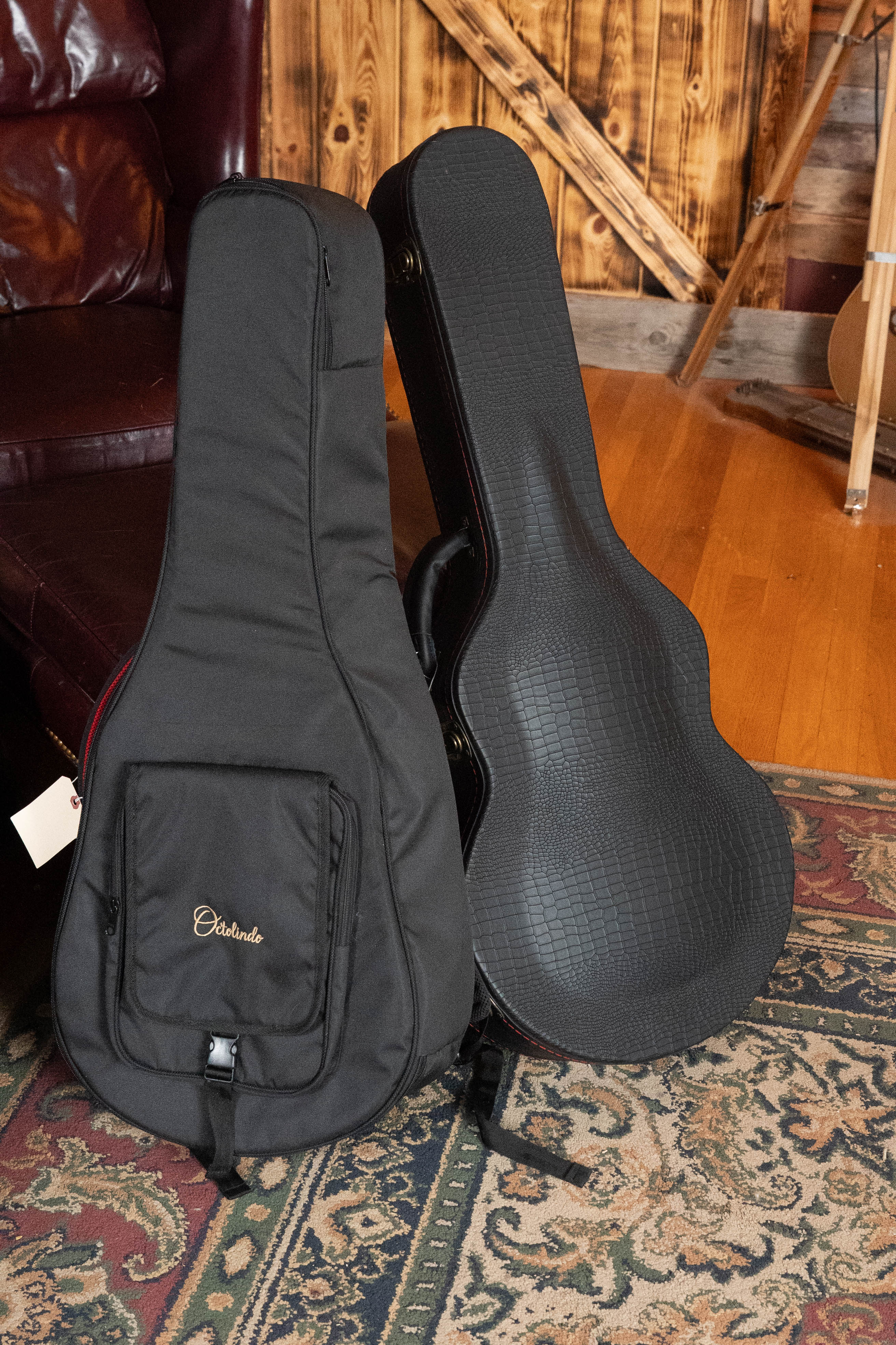 KR Strings "Moon" Spruce/Maple F-Model Deluxe Sunburst Octolindo