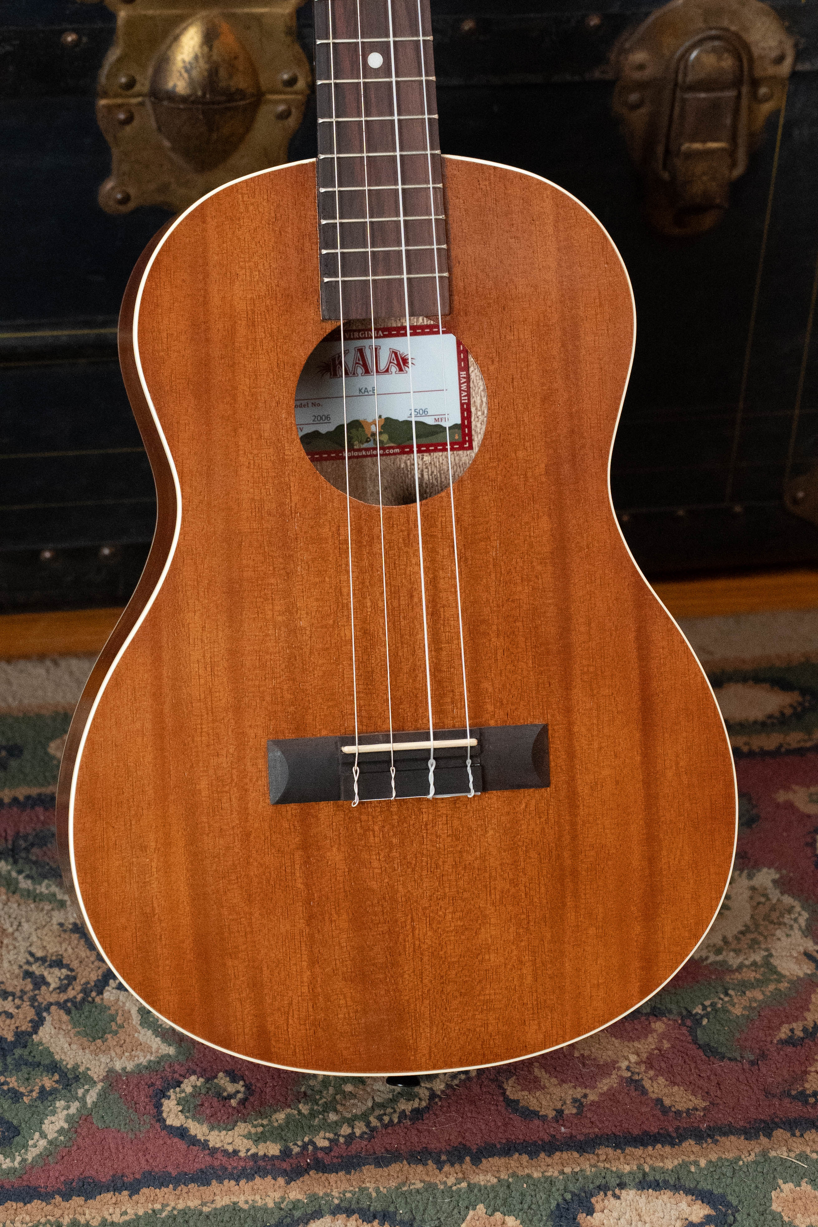 Kala Satin Mahogany Baritone Ukulele