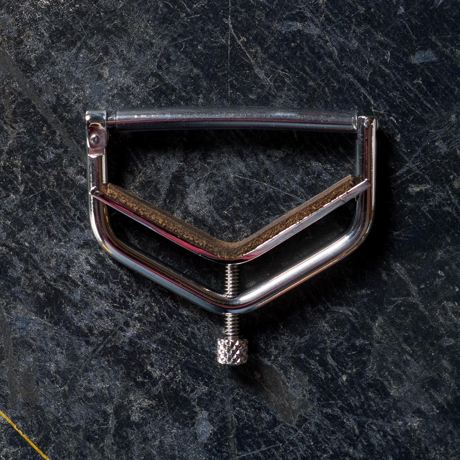 Kat Eyz Stainless Steel 14" Radius Guitar Capo (1/4 TS)