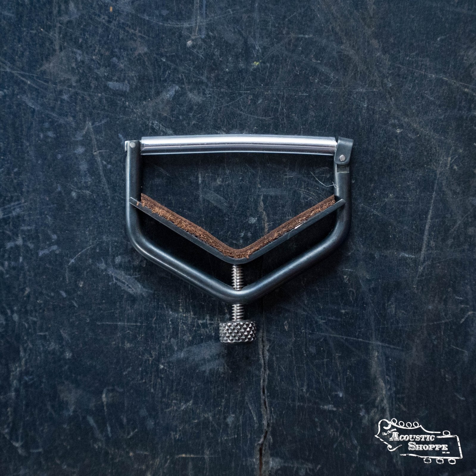 Kat Eyz Gunmetal Steel 16" Radius Guitar Capo (3/8 TS)