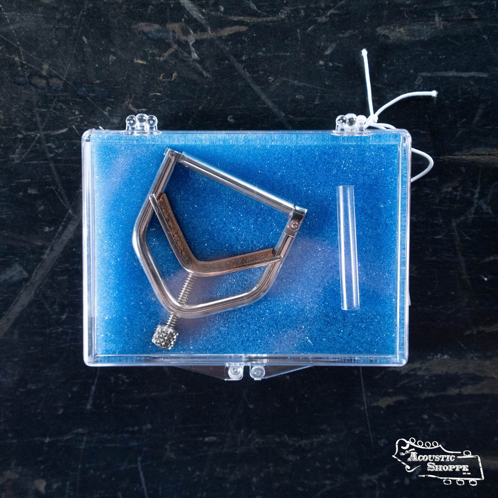 Kat Eyz Stainless Steel 0" Radius Banjo Capo (1/4 TS)