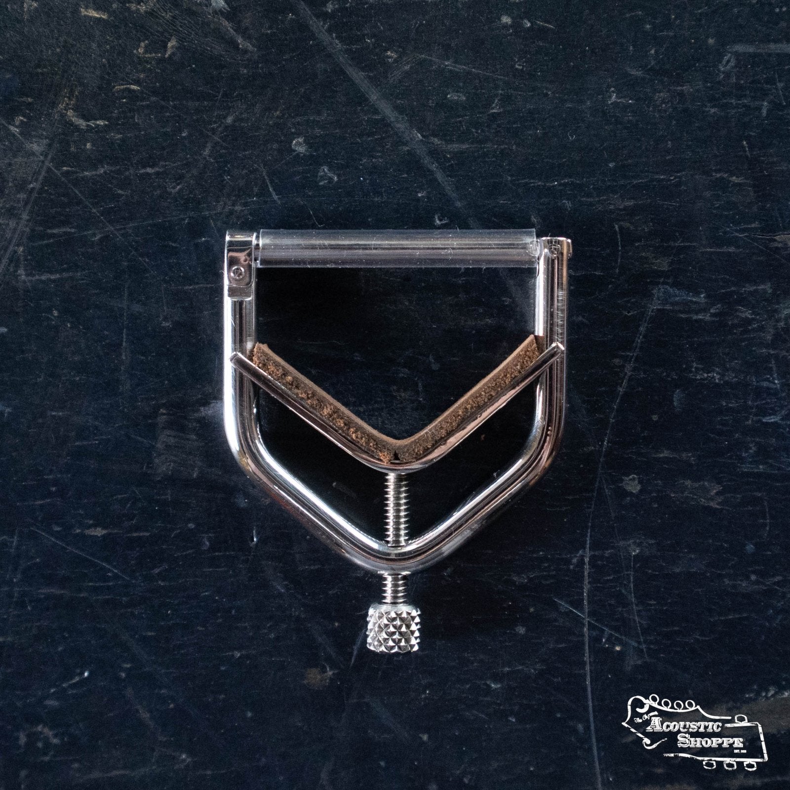 Kat Eyz Stainless Steel 0" Radius Banjo Capo (1/4 TS)