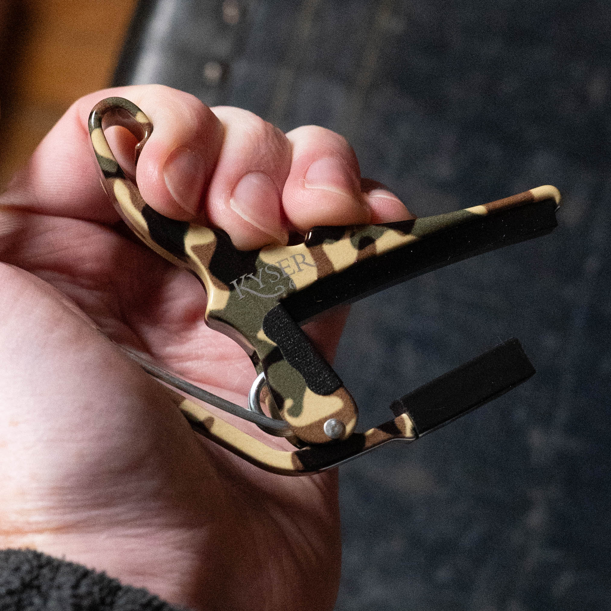Kyser 6 String Quick Change Camo 2.0 Guitar Capo